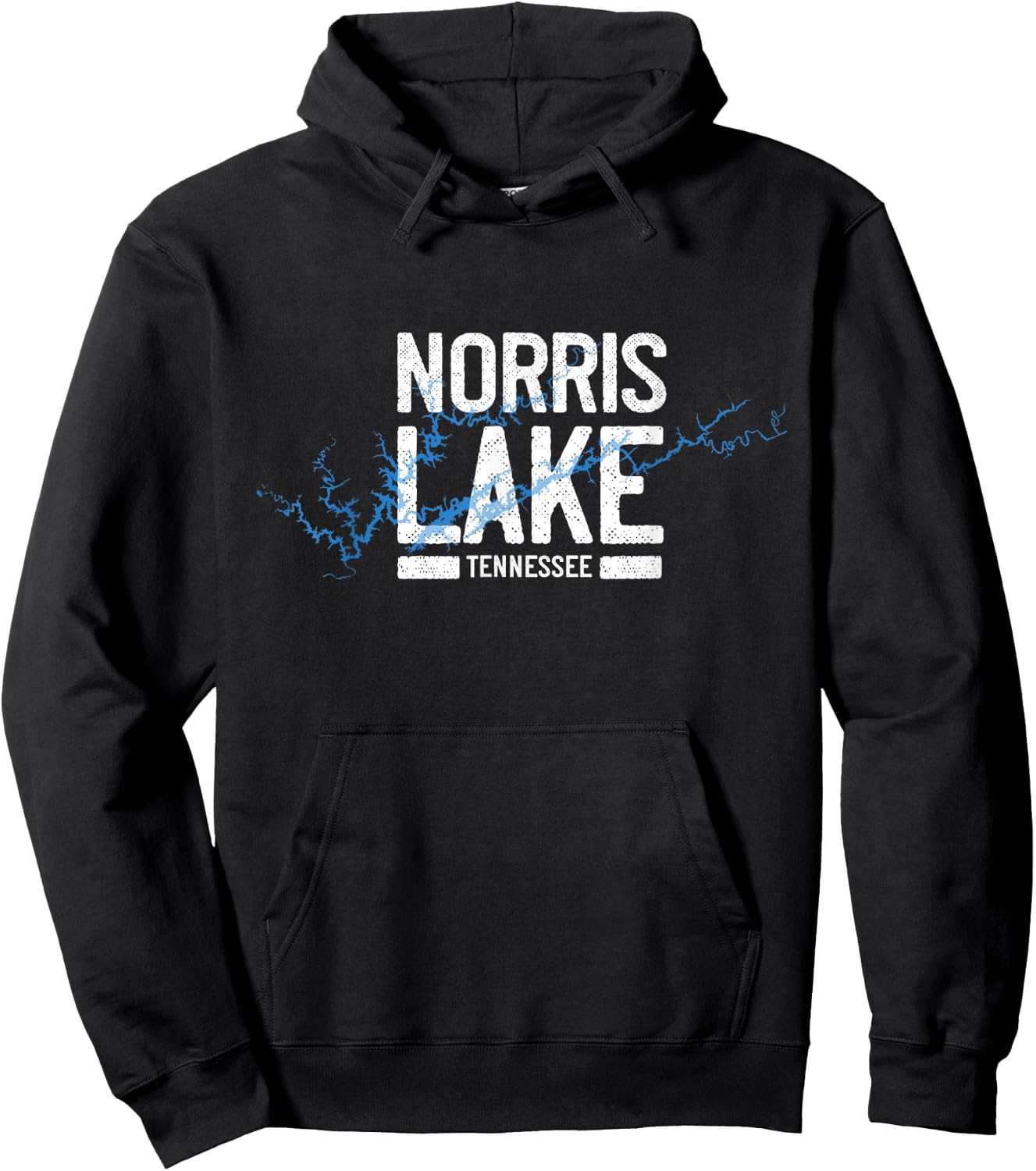 Norris Lake Tennessee Vacation Boating Adventure Hoodie - Hoodie | Black
