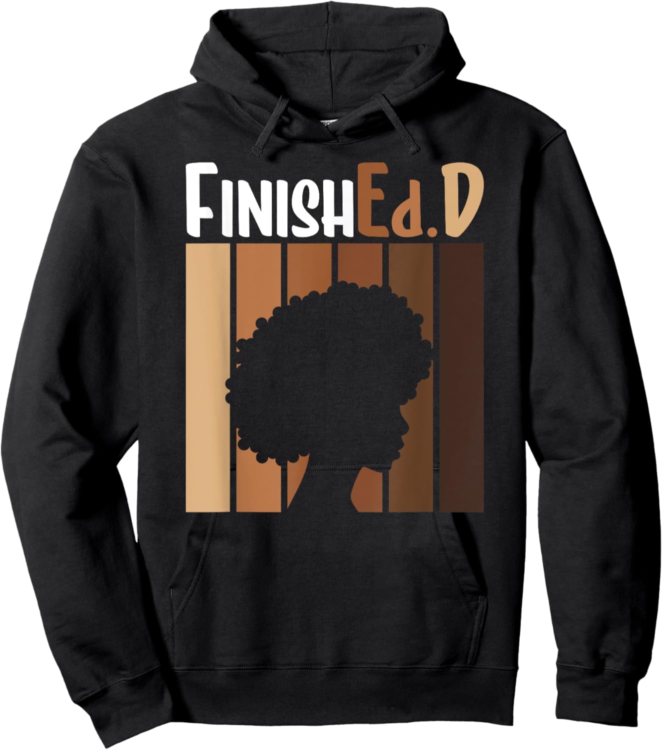 FinishEd.D Doctor Of Education Graduate Black EdD Graduate Hoodie - Hoodie | Black