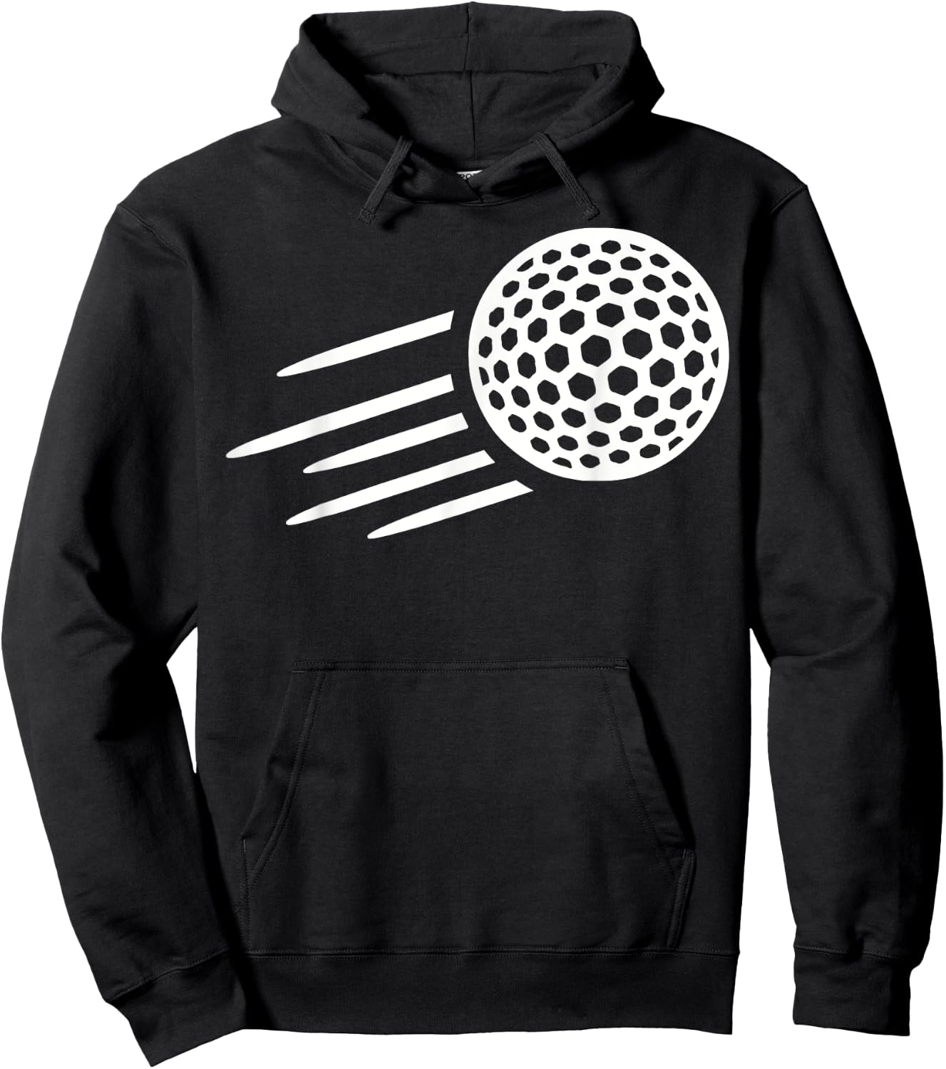 Flying golf ball Hoodie - Hoodie | Black