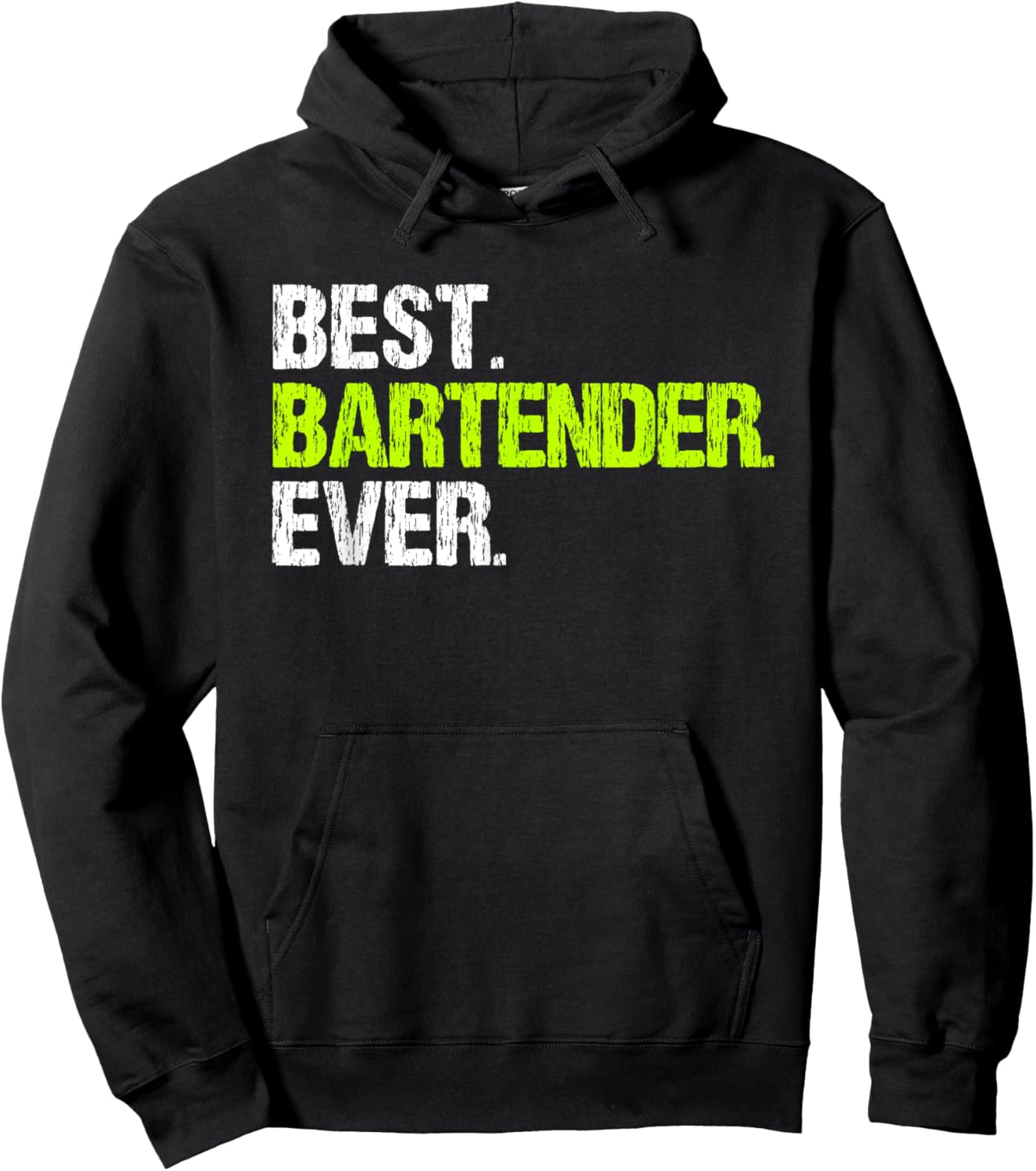 Best Bartender Ever Funny Hoodie - Hoodie | Black