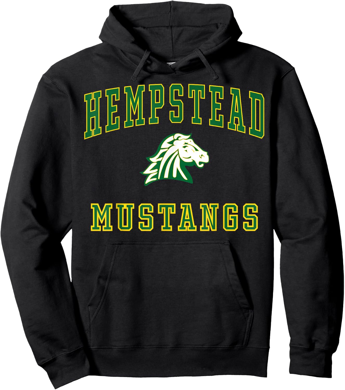 Hempstead High School Mustangs C1 Hoodie - Hoodie | Black