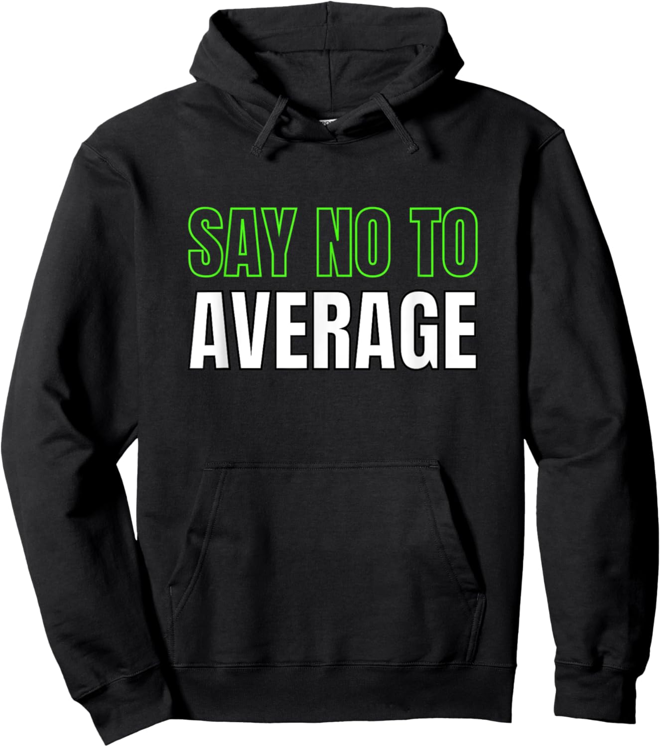 Athlete Motivational Workout Quote Fitness Clothing Hoodie - Hoodie | Black