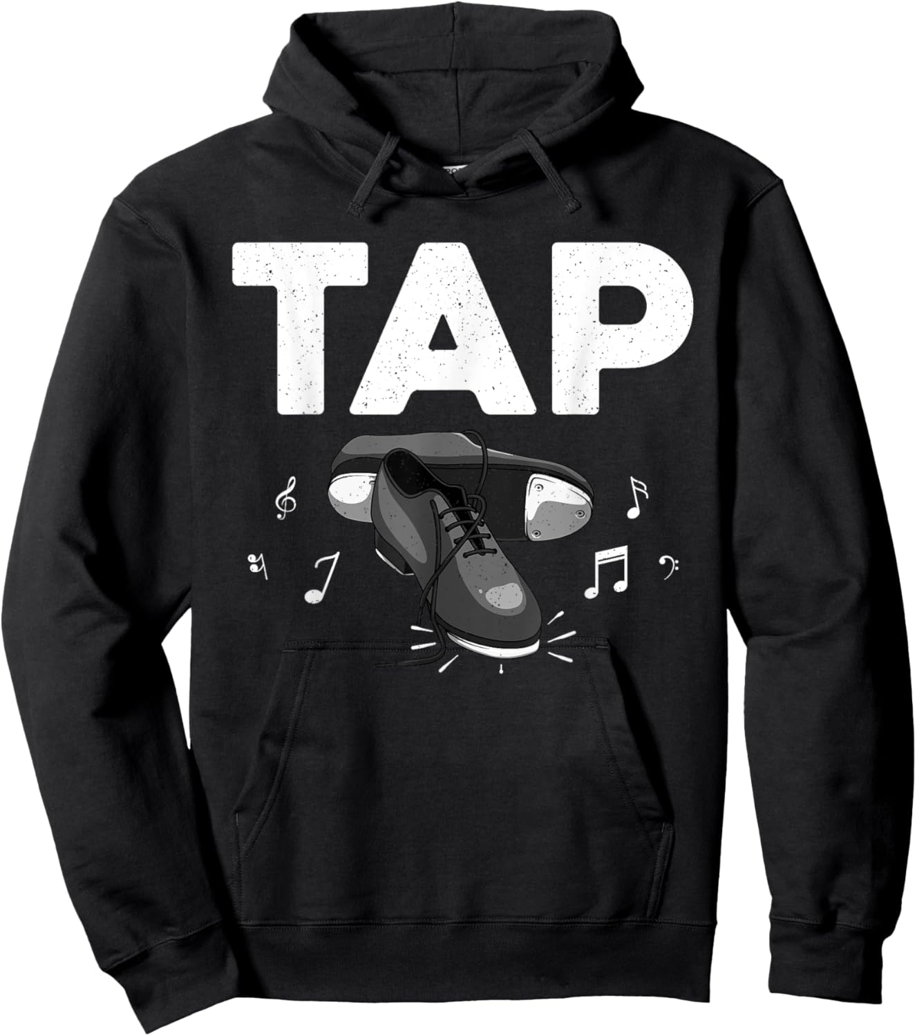 Cool Tap Dancing Women Tap Dancer Shoe Dance Teacher Hoodie - Hoodie | Black