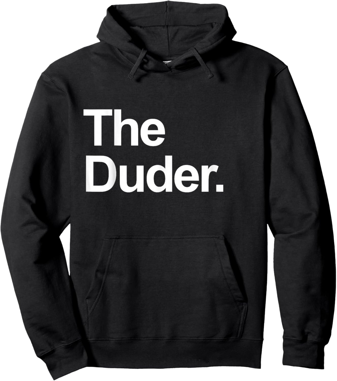 The Duder - Funny Family Matching Team Father's Day Hoodie - Hoodie | Black