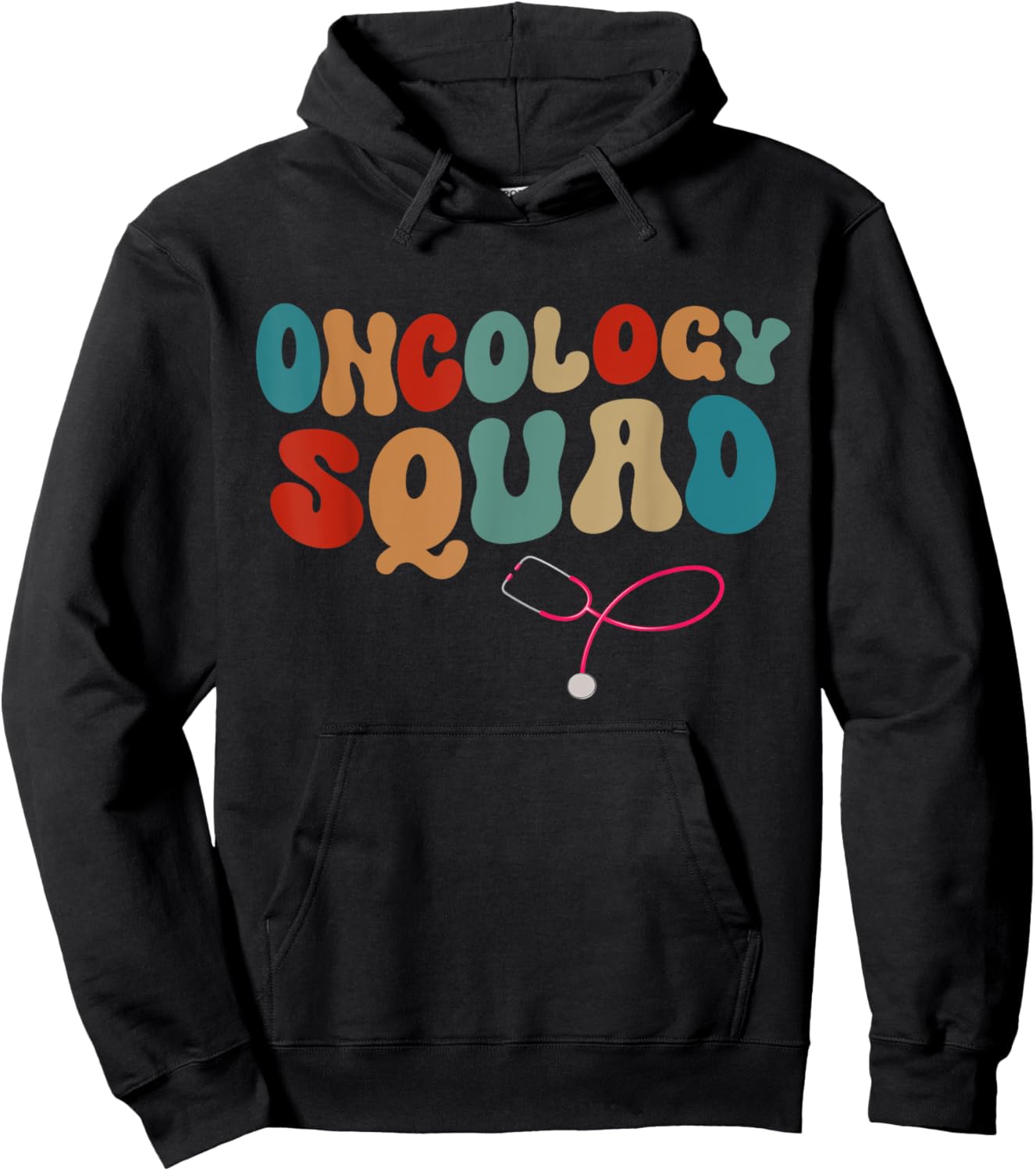 Oncology Squad Design Oncology Nurse Medical Assistant Hoodie - Hoodie | Black