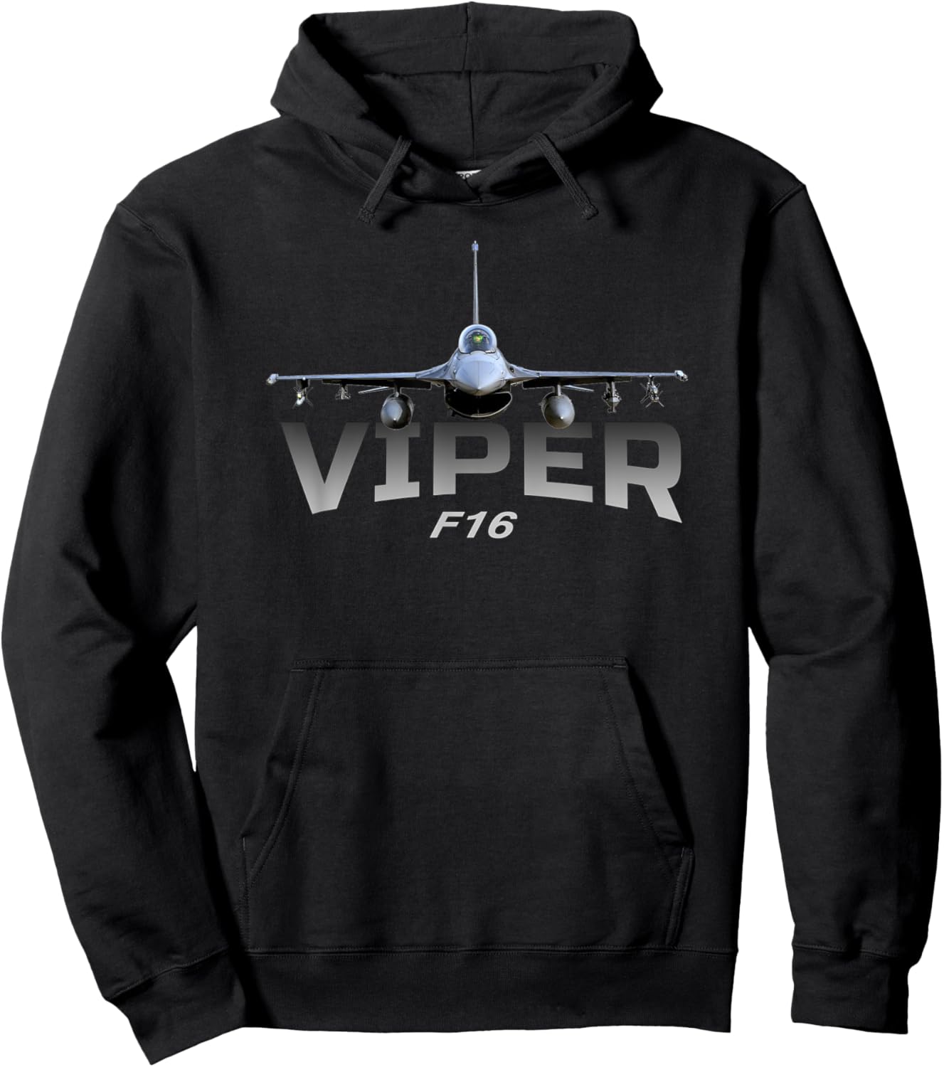 F16 Viper Fighting Falcon Jet Fighters Hoodie - Hoodie | Black