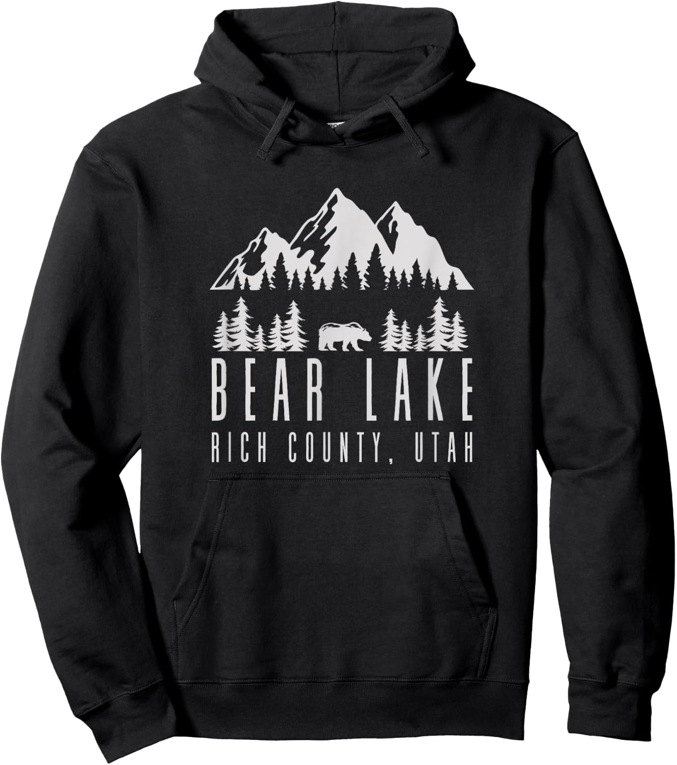 Bear Lake Utah Gift Hoodie - Hoodie | Black