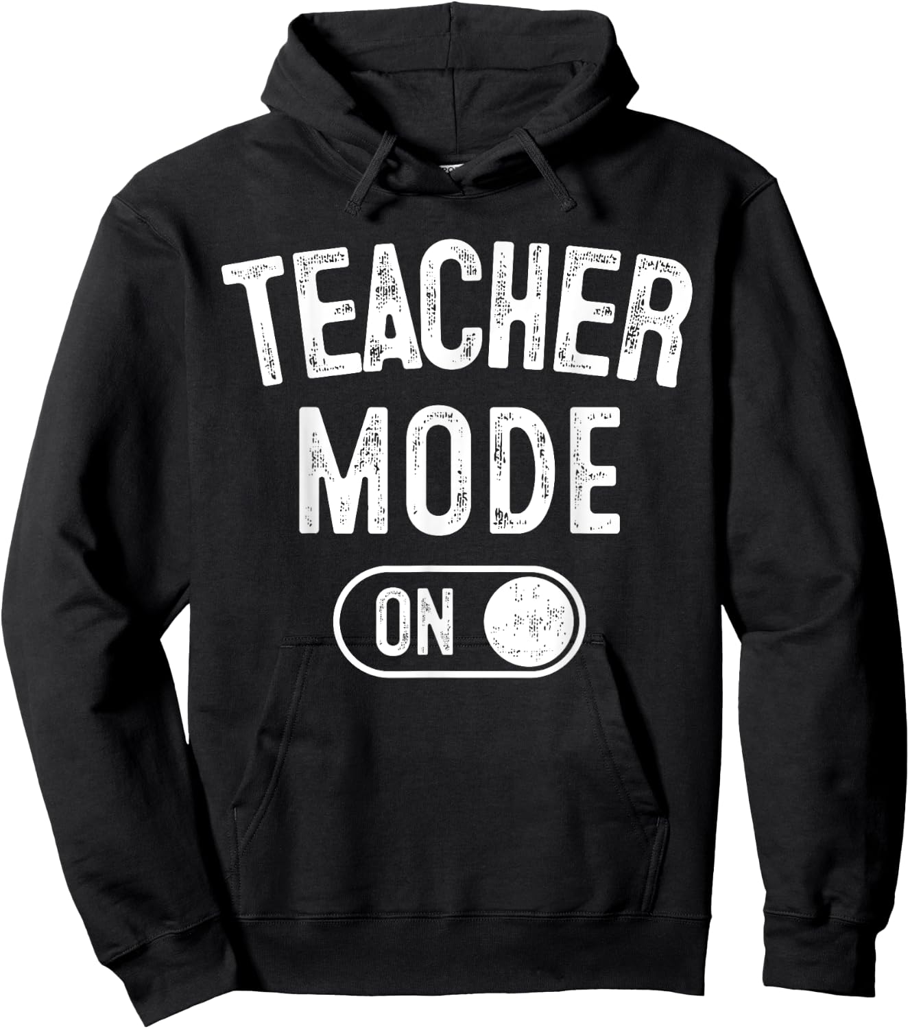Teacher Mode On Funny School Education Gift Educator Hoodie - Hoodie | Black