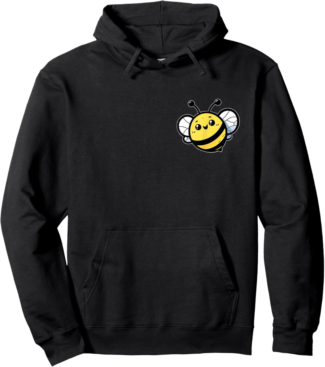 Cute Kawaii Bee Hoodie - Hoodie | Black