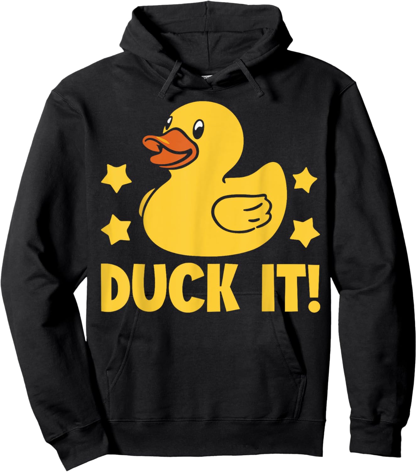 Duck It Rubber Duck Hoodie - Hoodie | Black