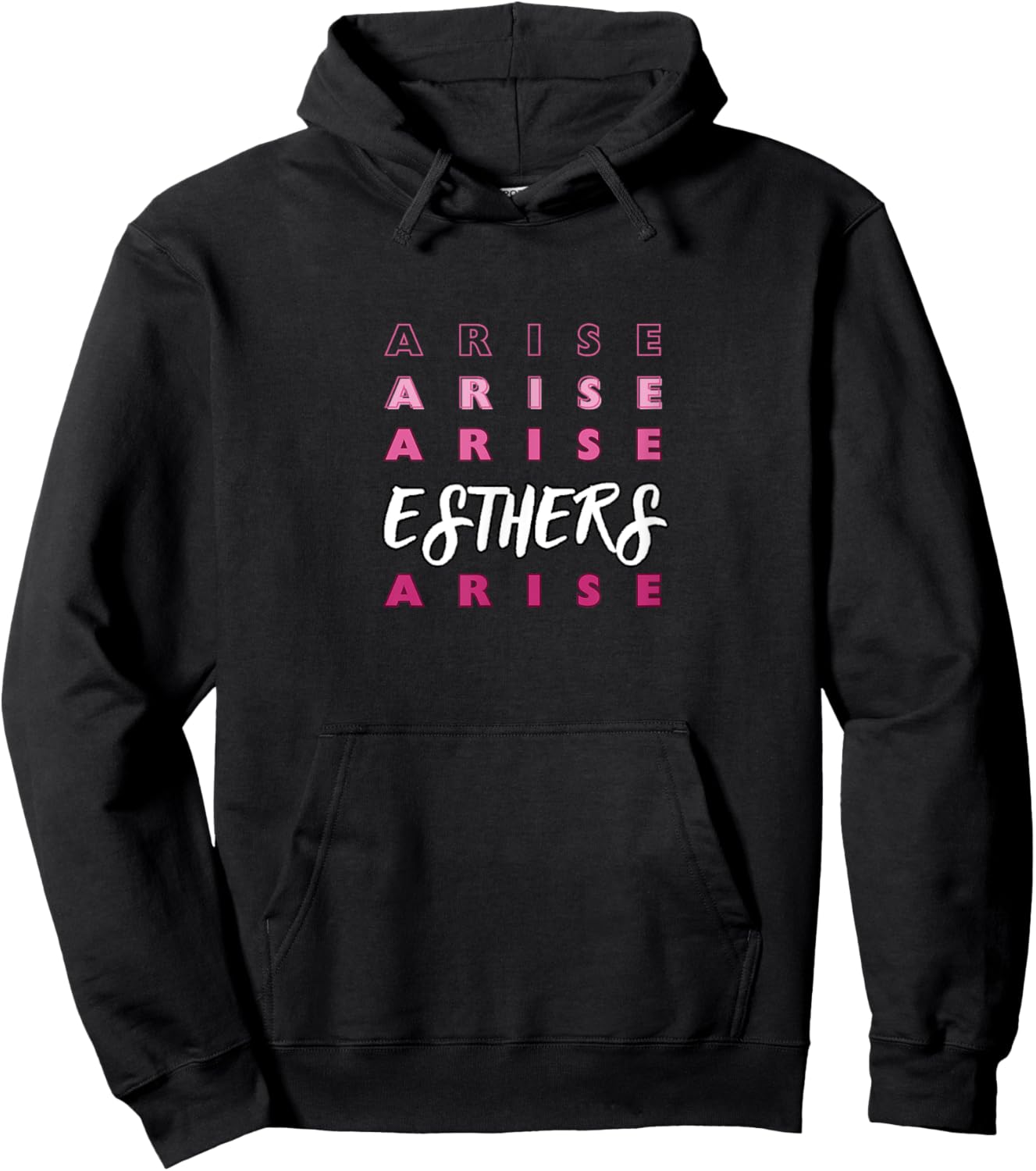 Esthers Arise If I Perish Song Lyrics Jesus Christ Christian Hoodie - Hoodie | Black