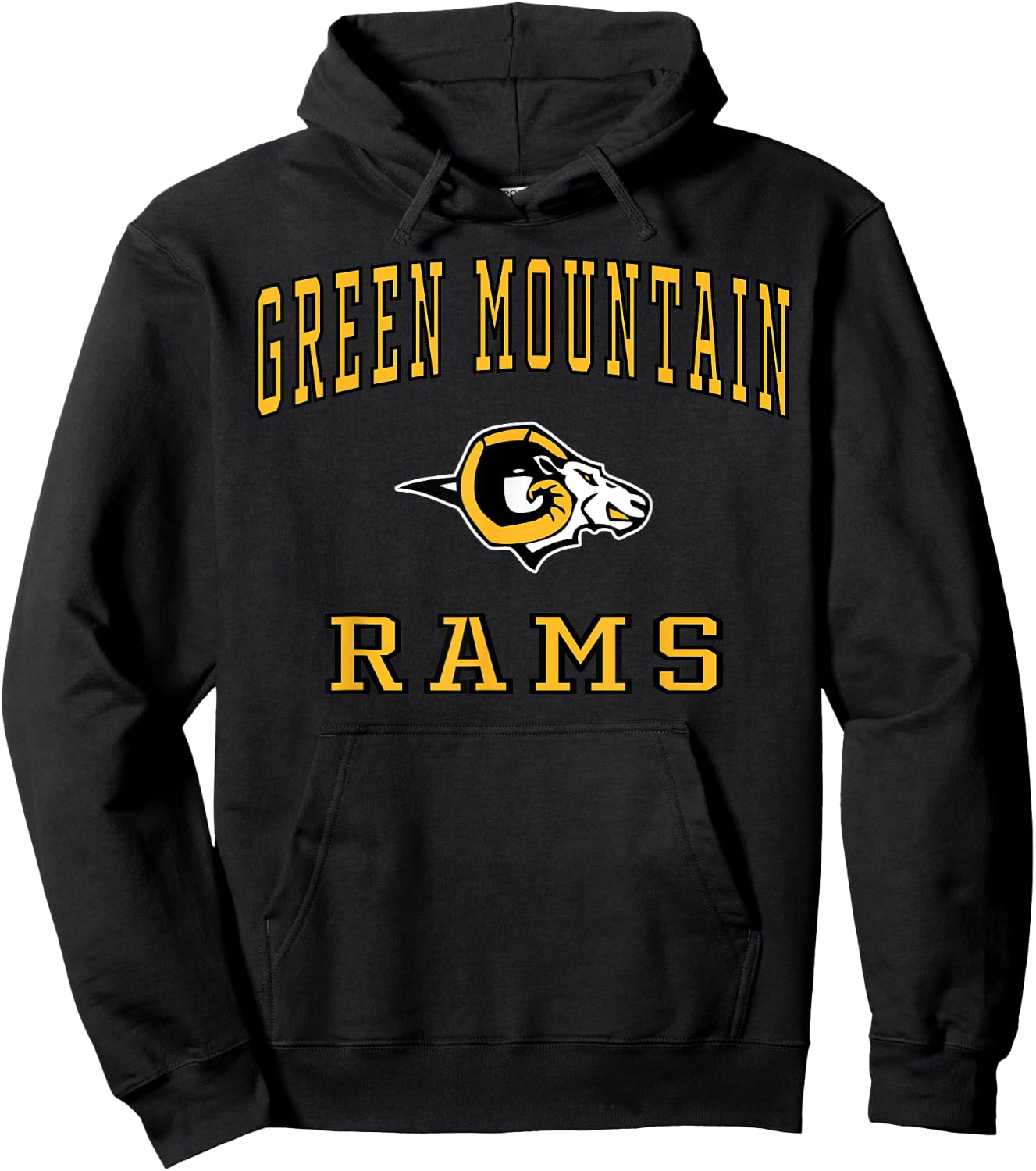 Green Mountain High School Rams C1 Hoodie - Hoodie | Black