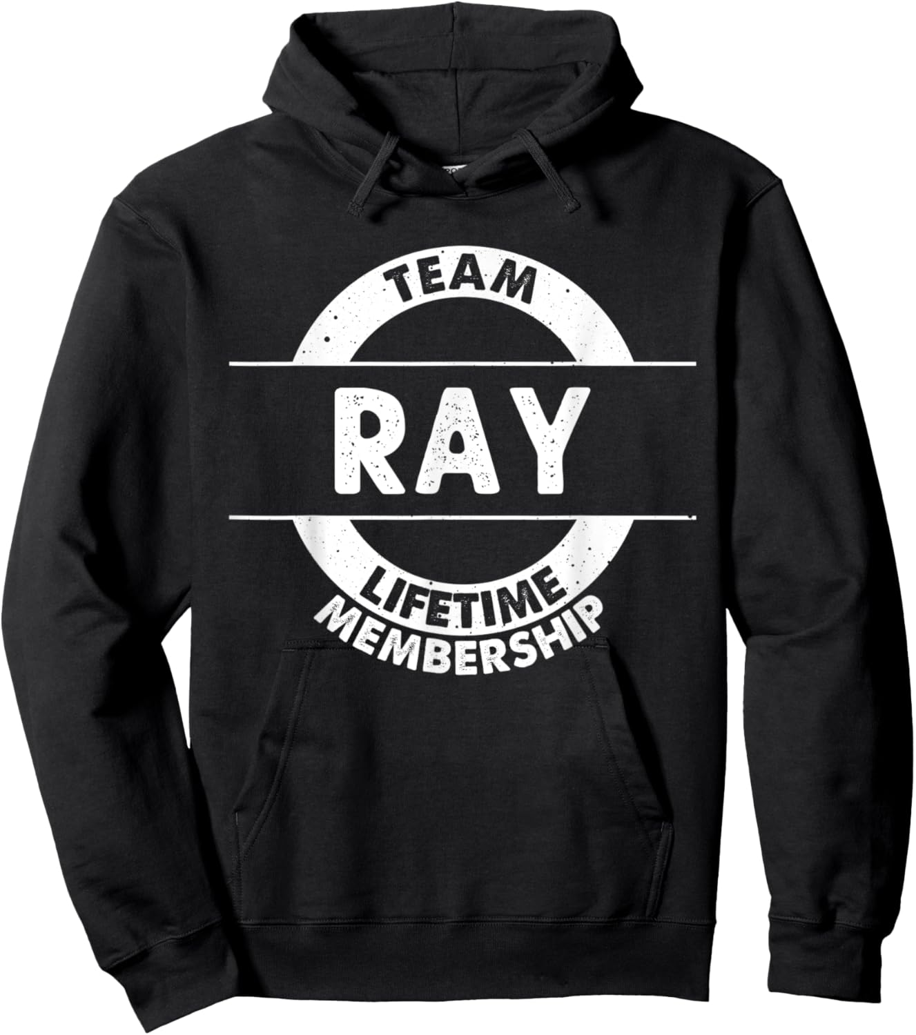 RAY Gift Funny Surname Family Tree Birthday Reunion Idea Hoodie - Hoodie | Black