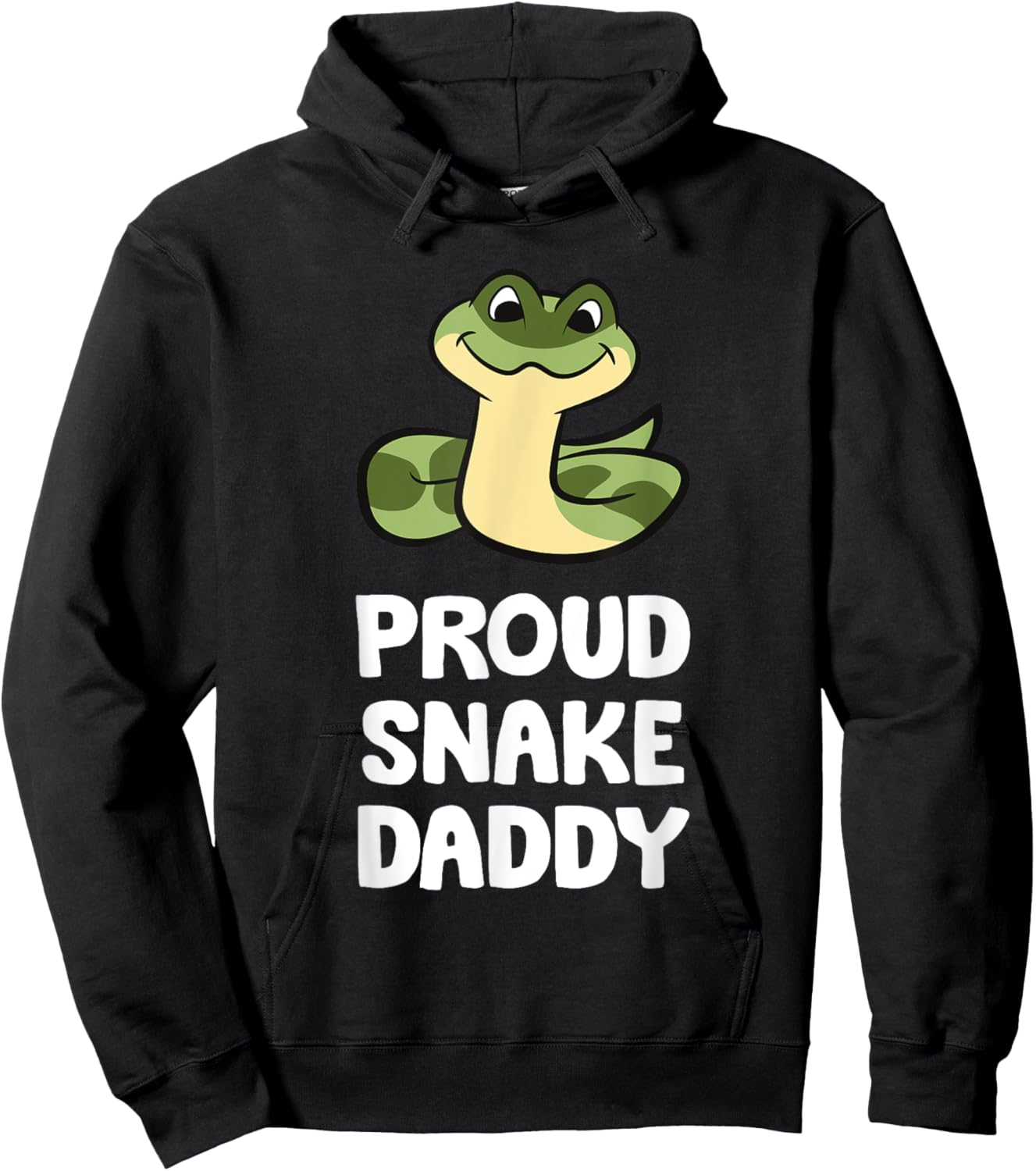 Proud Snake Daddy Hoodie - Hoodie | Black