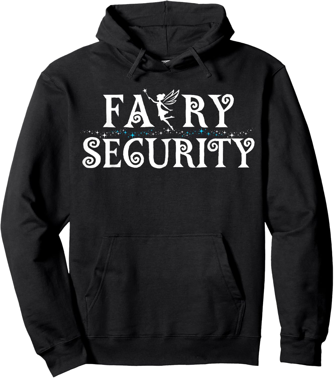 Halloween Son Daughter Dad Mom Adult Design Fairy Security Hoodie - Hoodie | Black
