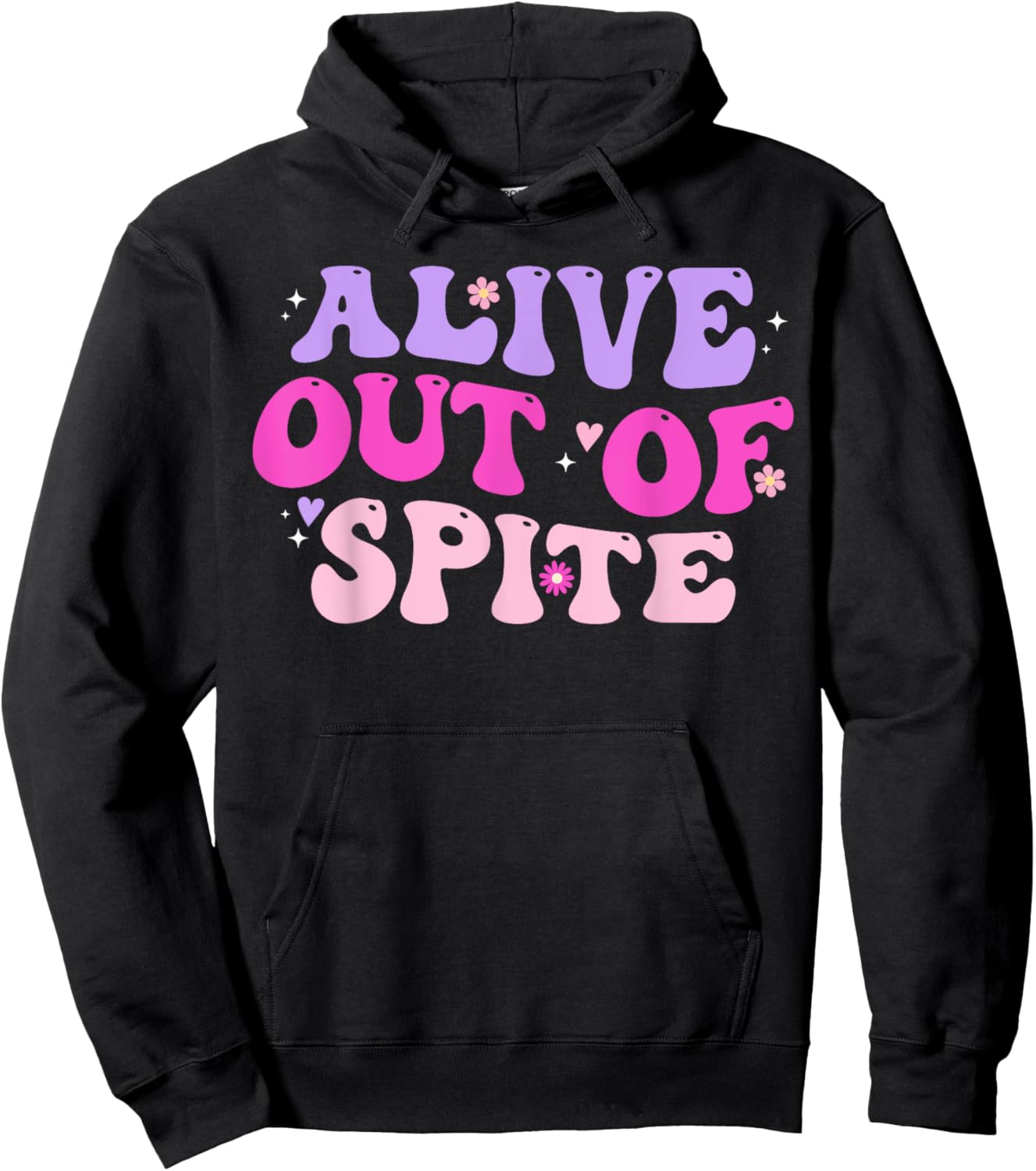 Alive Out Of Spite Hoodie - Hoodie | Black