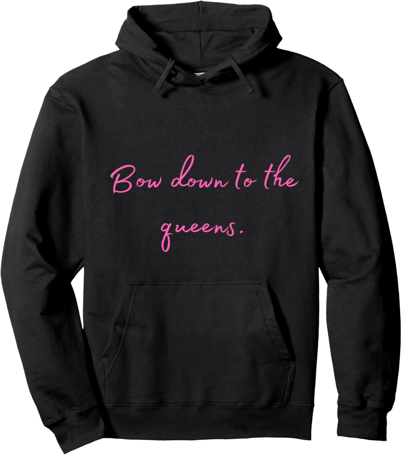 Fabulous DRAG Positive Bow down to the queens Hoodie - Hoodie | Black