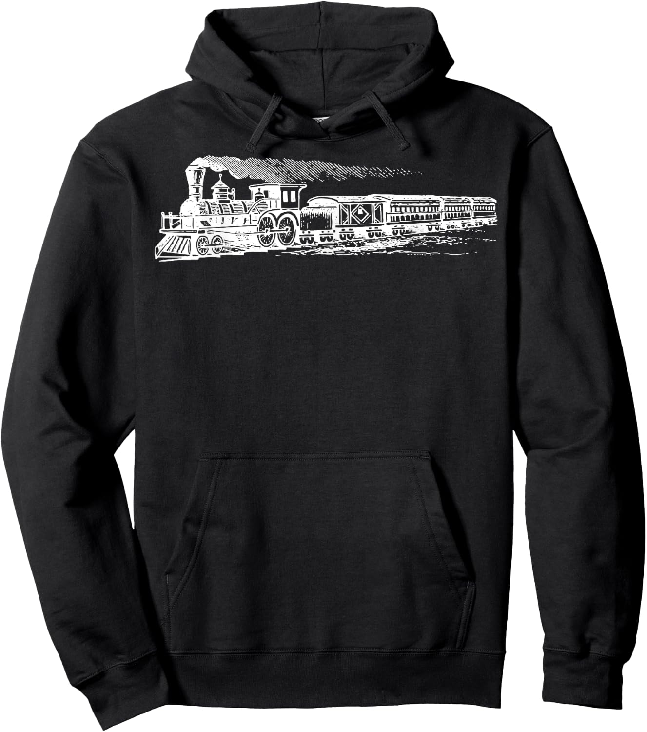 Sheldon Retro Vintage Train Locomotive Engineering Teacher Men Women Girls Kids Hoodie - Hoodie | Black
