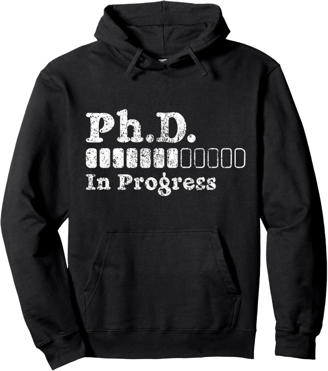Ph.D In Progress PhD Doctoral Degree Graduation Doctorate Hoodie - Hoodie | Black