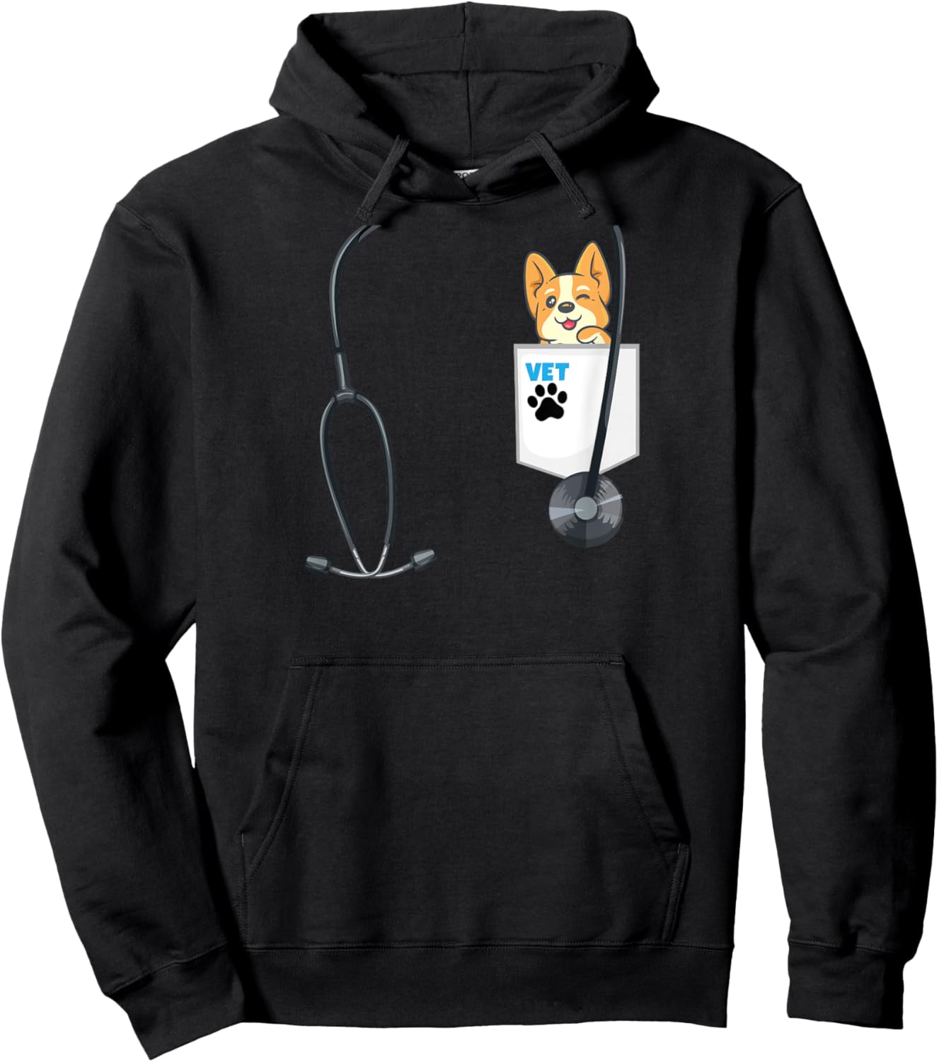 School Career Day Outfit Veterinarian Costume Future Vet Hoodie - Hoodie | Black