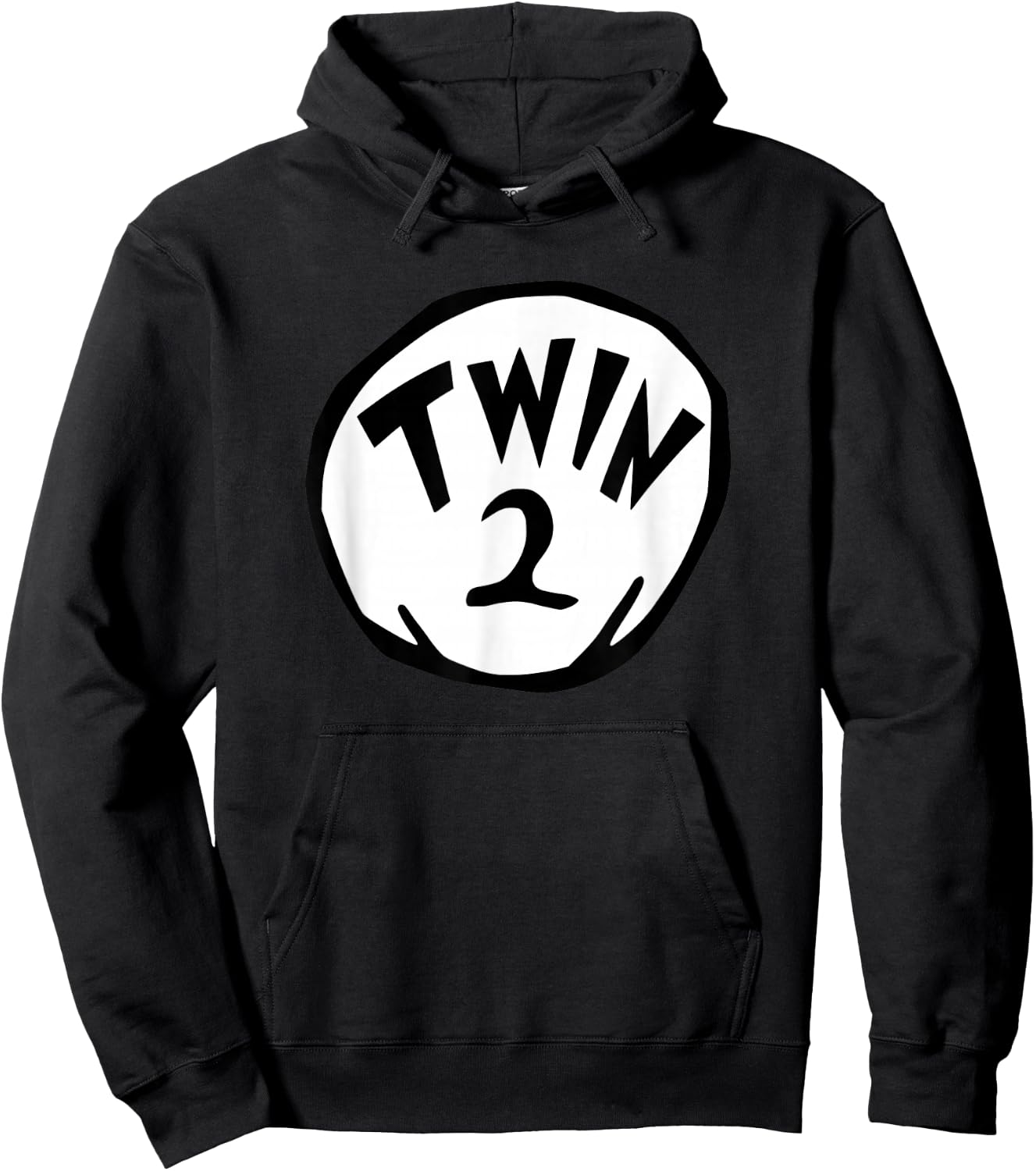 Twin 2 Birthday Gift Hoodie - Hoodie | Black