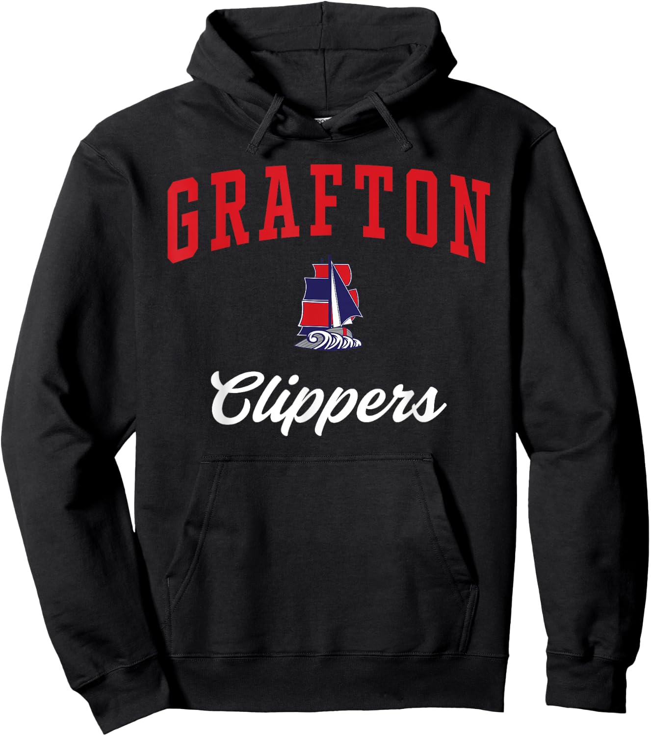 Grafton High School Clippers Hoodie - Hoodie | Black