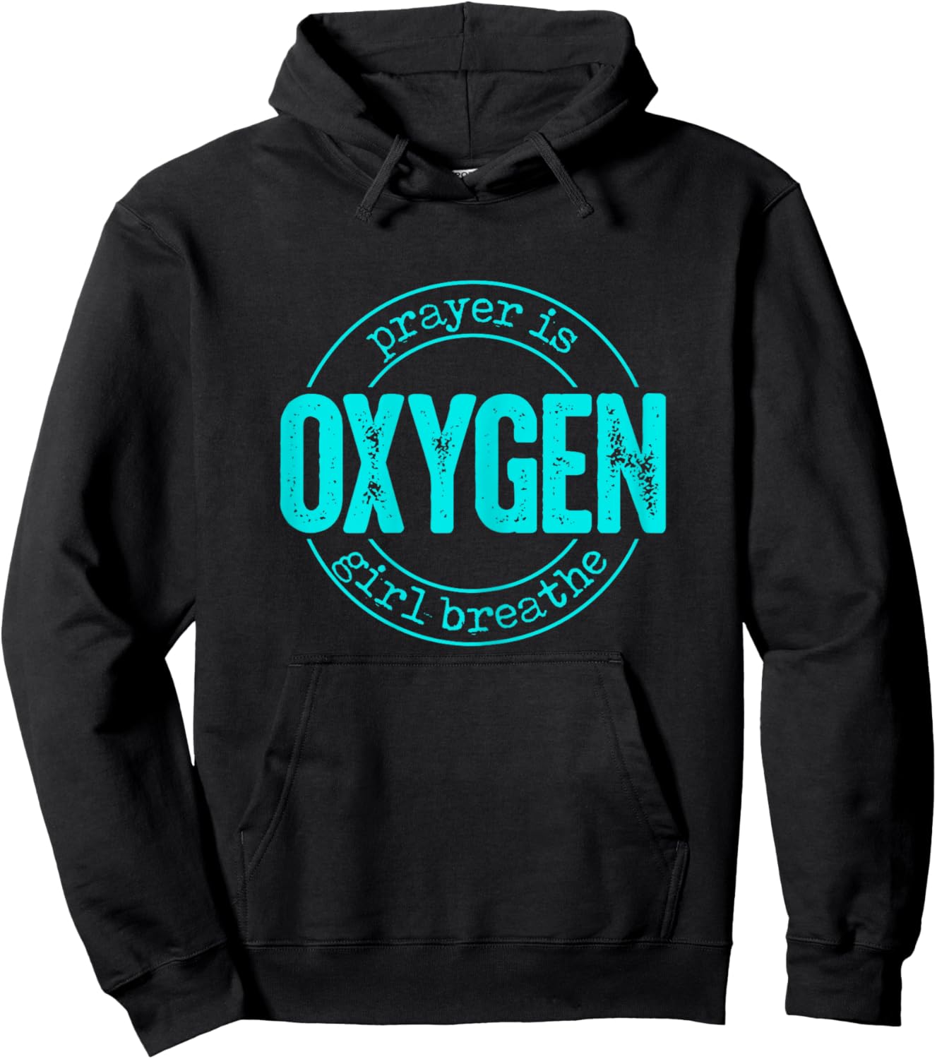 Faith Based 2x Plus Size Christian Believer top Hoodie - Hoodie | Black