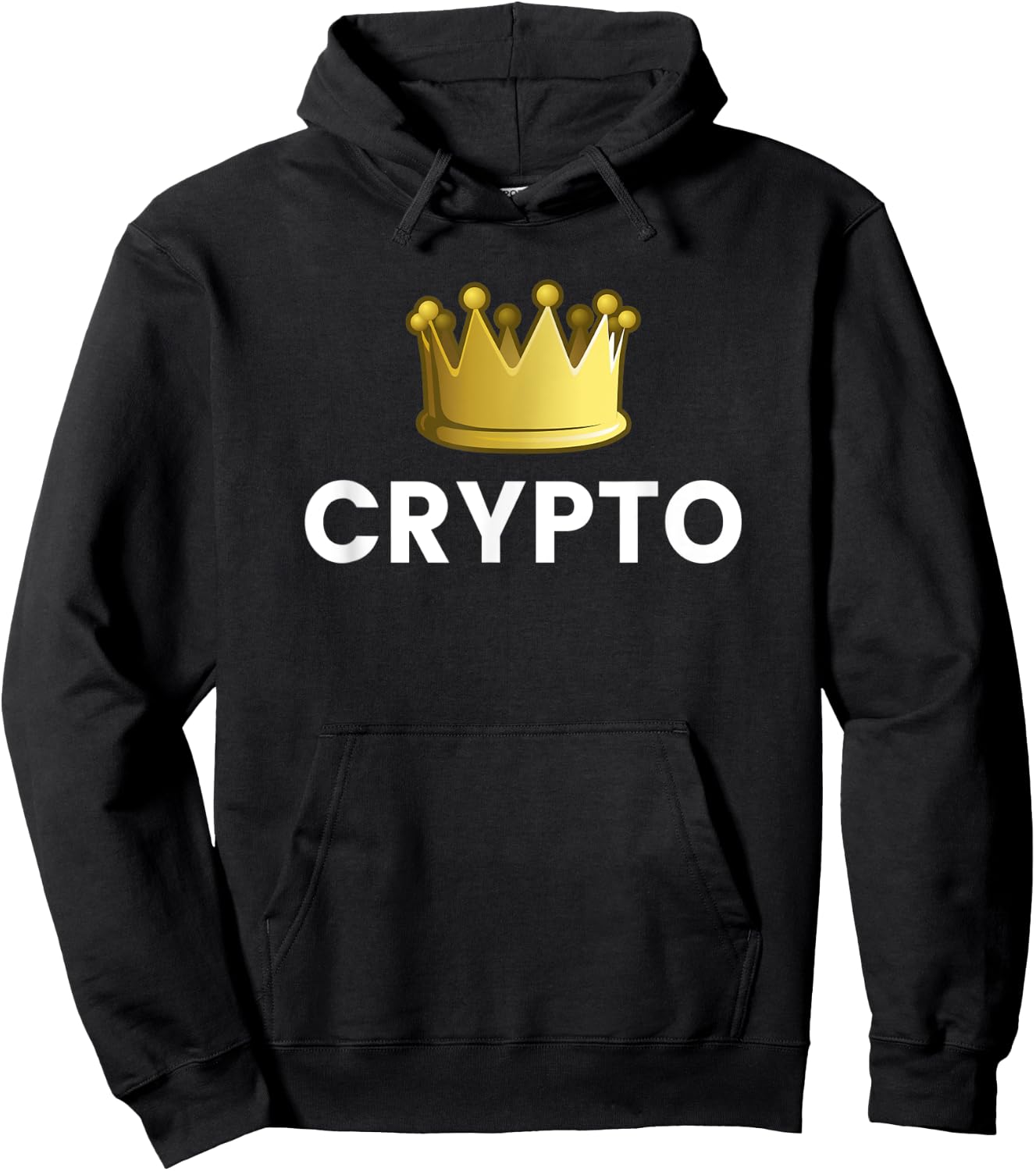 Crypto King Hoodie - Hoodie | Black