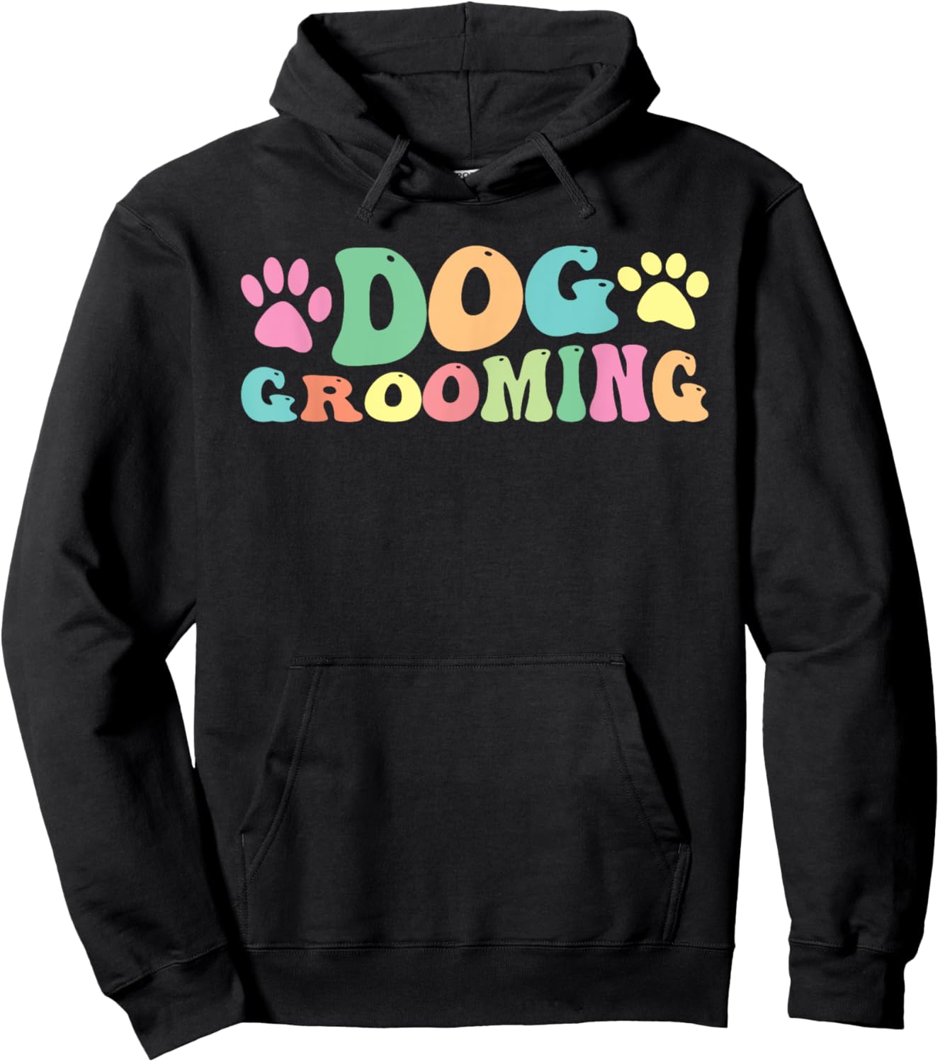 Dog Grooming Pet Grooming Dog Groomer Hoodie - Hoodie | Black