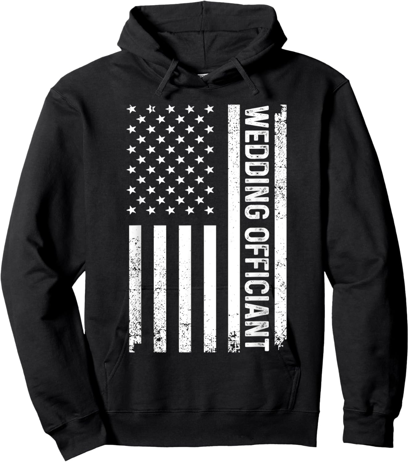 Funny Wedding Officiant Art Women Marriage Officiant Hoodie - Hoodie | Black
