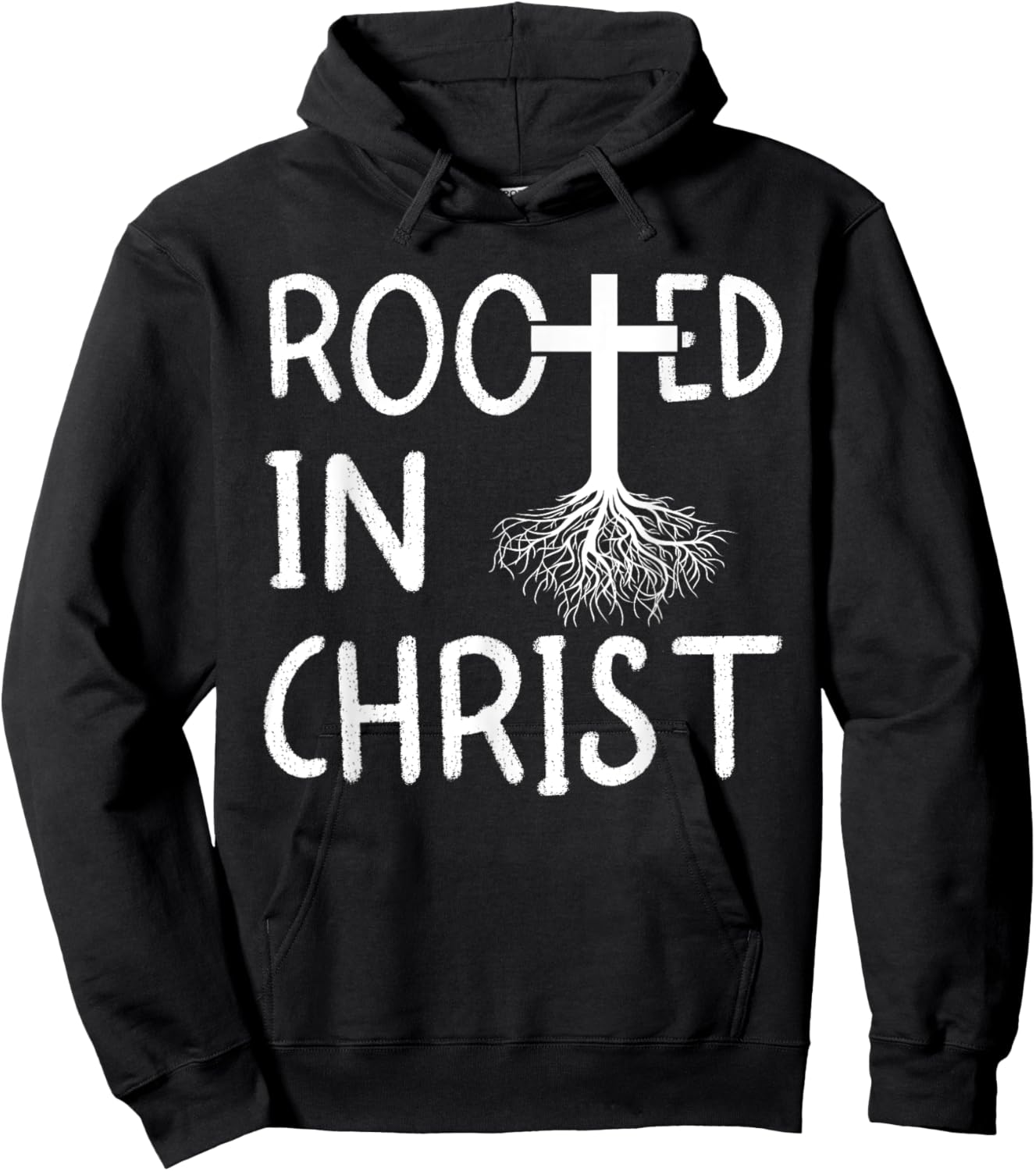 Rooted In Christ I Christianity Hoodie - Hoodie | Black