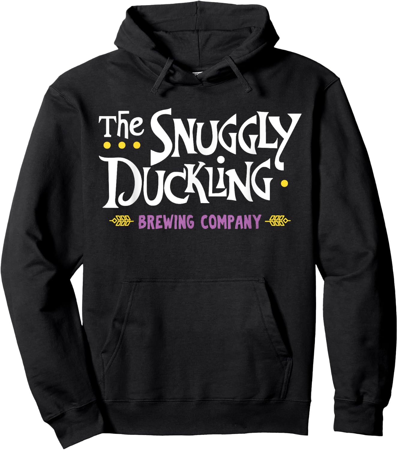 The Snuggly Duckling Brewing Company & Women Hoodie - Hoodie | Black