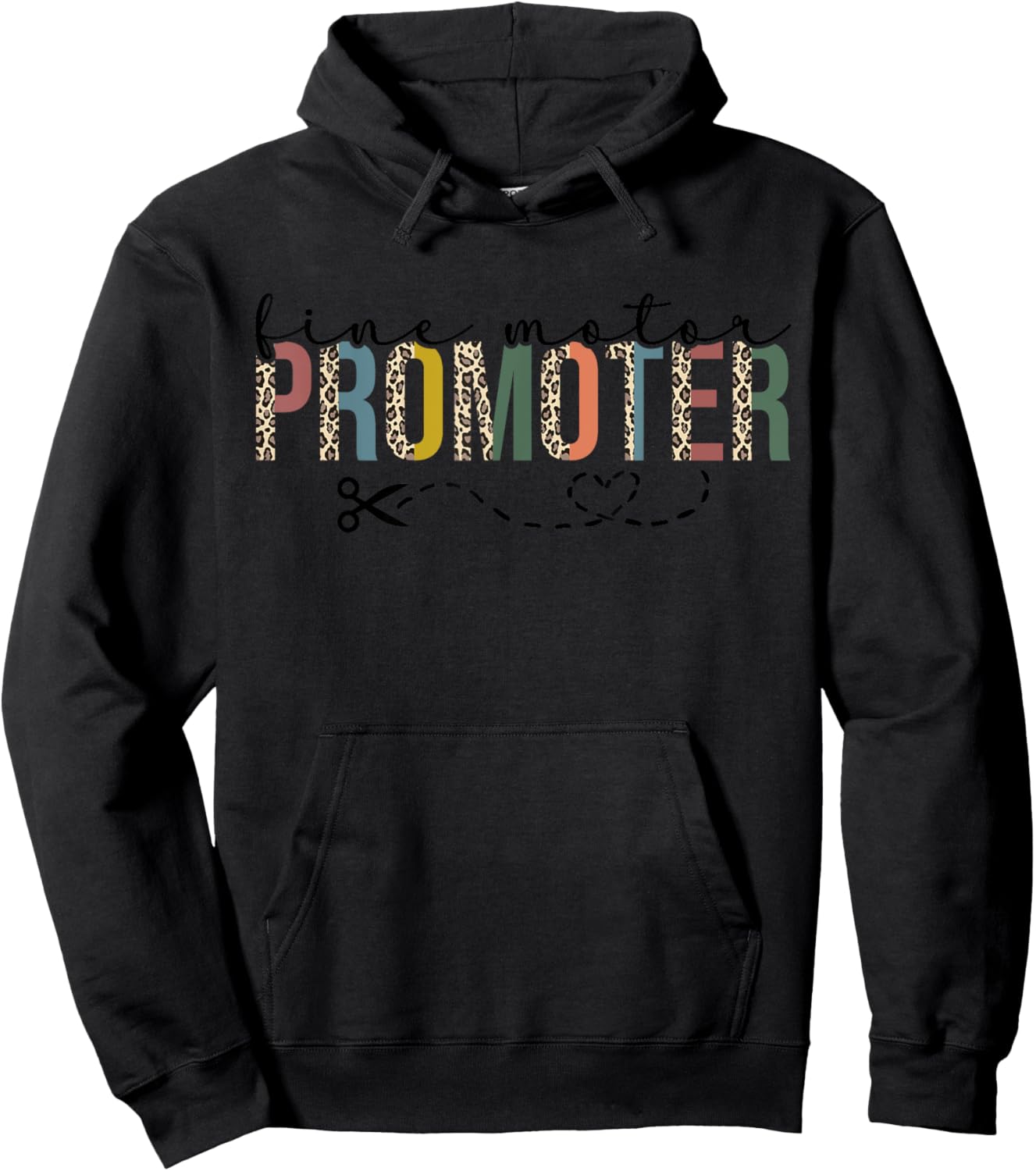 Fine Motor Promoter Ot Occupational Therapy Month Therapist Hoodie - Hoodie | Black