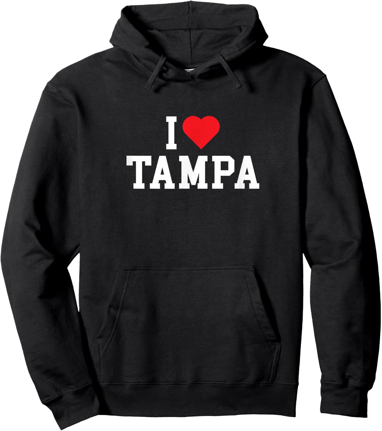 Tampa - Florida - I Love Tampa - Throwback Design - Classic Hoodie - Hoodie | Black