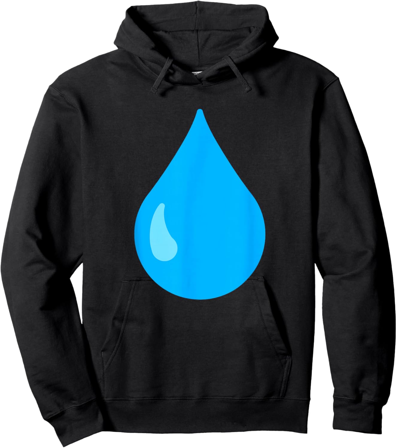 Tropfen-Wassertropfen-Kostüm Hoodie - Hoodie | Black