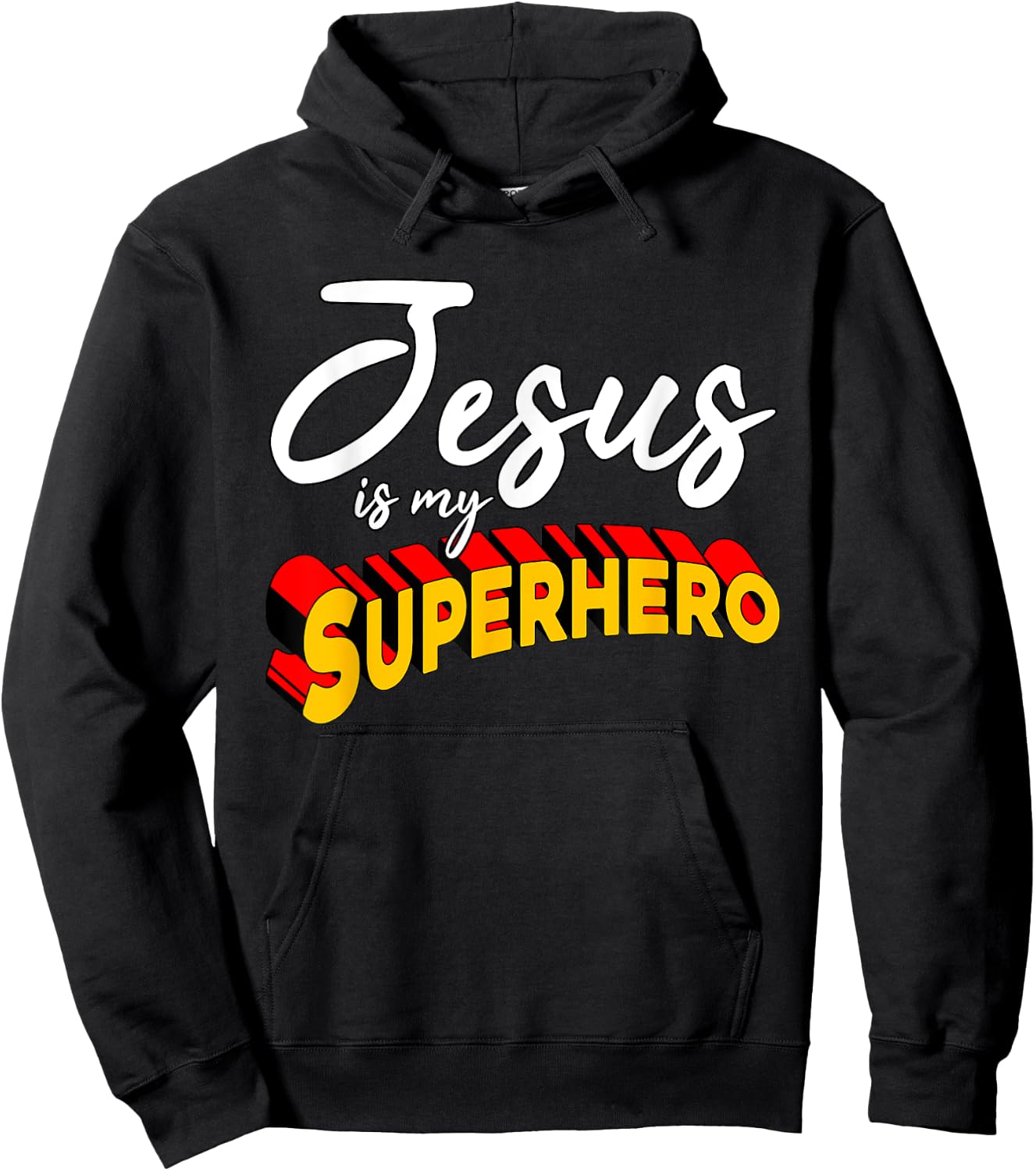 Funny Christian Quote Jesus is Mine Hoodie - Hoodie | Black
