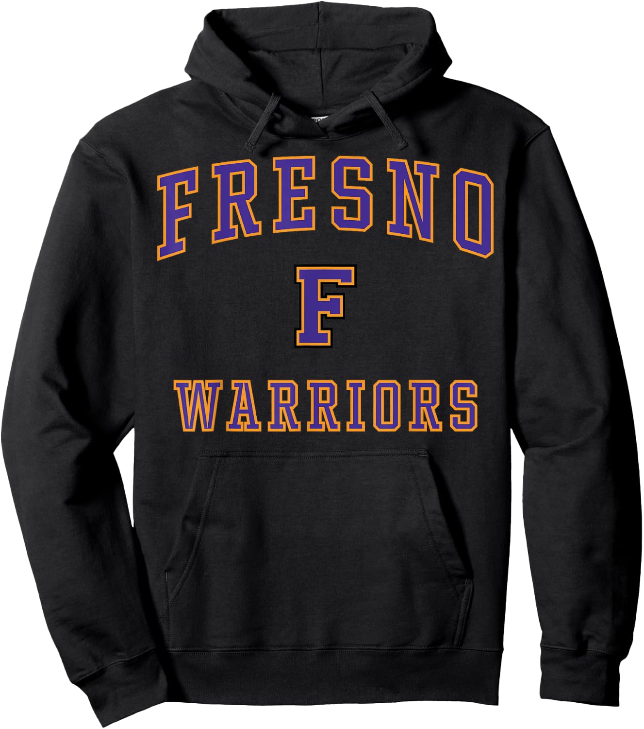 Fresno High School Warriors C1 Hoodie - Hoodie | Black