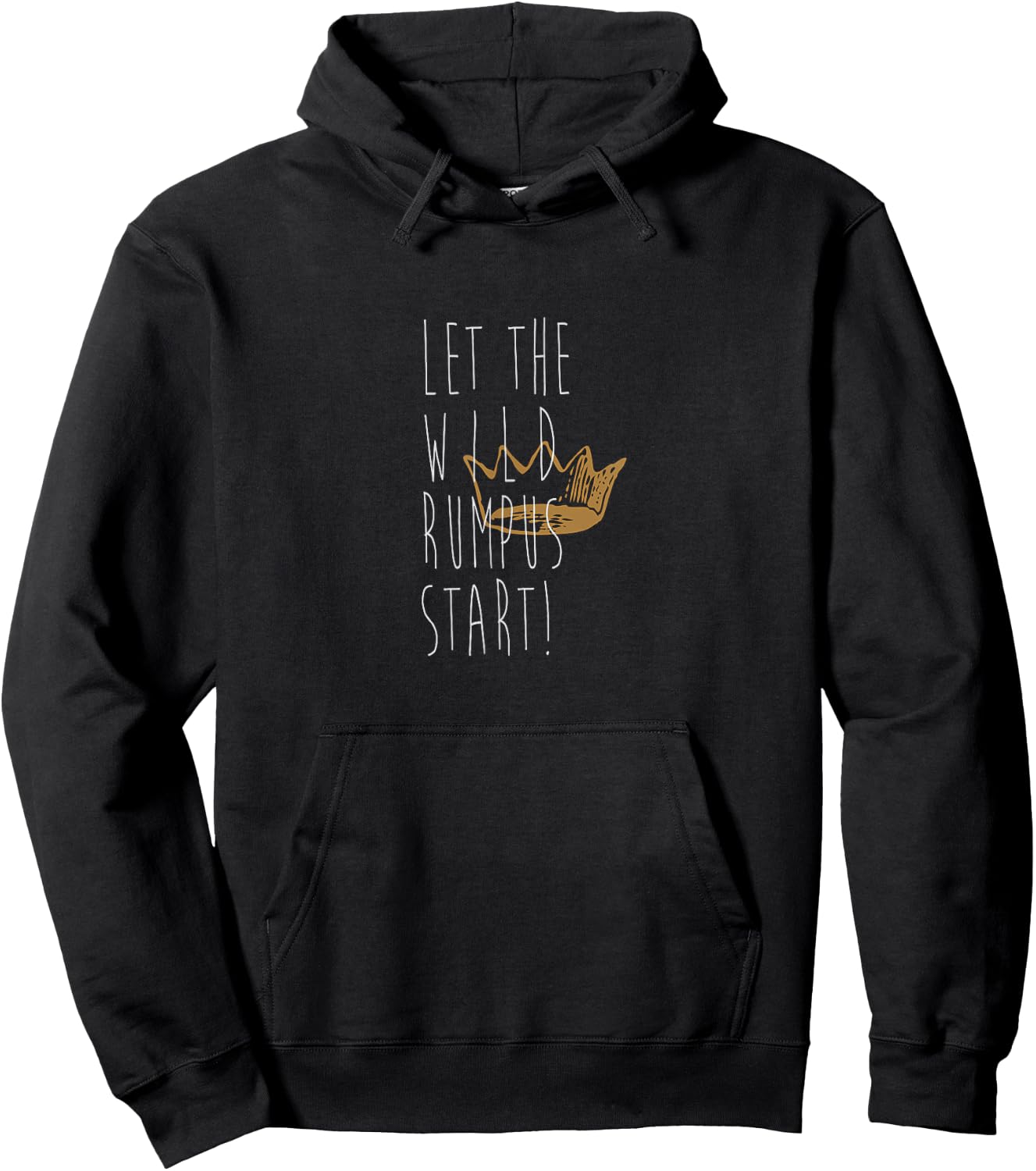 Let the Wild Rumpus Start! Hoodie - Hoodie | Black