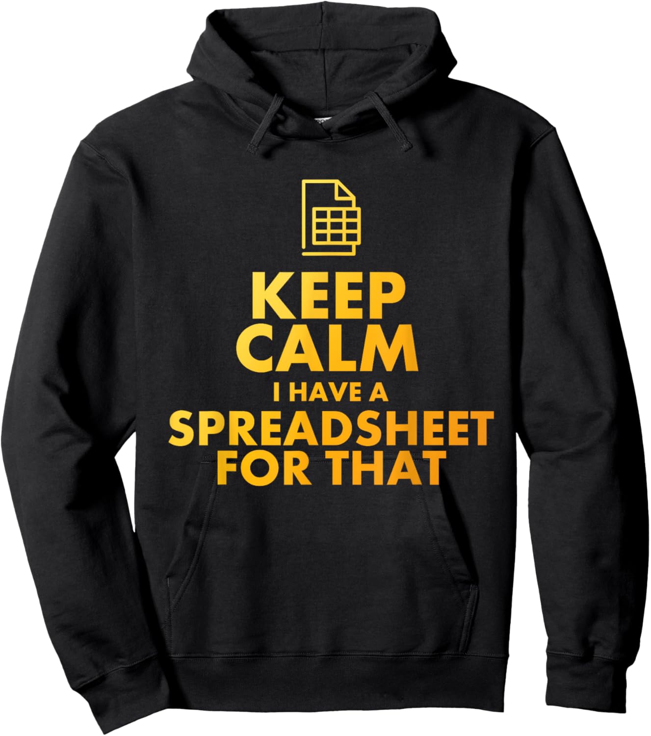 Best Accountant Design Women Accounting Spreadsheet Hoodie - Hoodie | Black