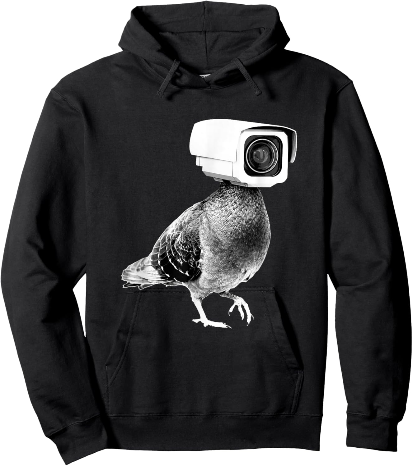 Pigeons Aren't Real Hoodie - Hoodie | Black