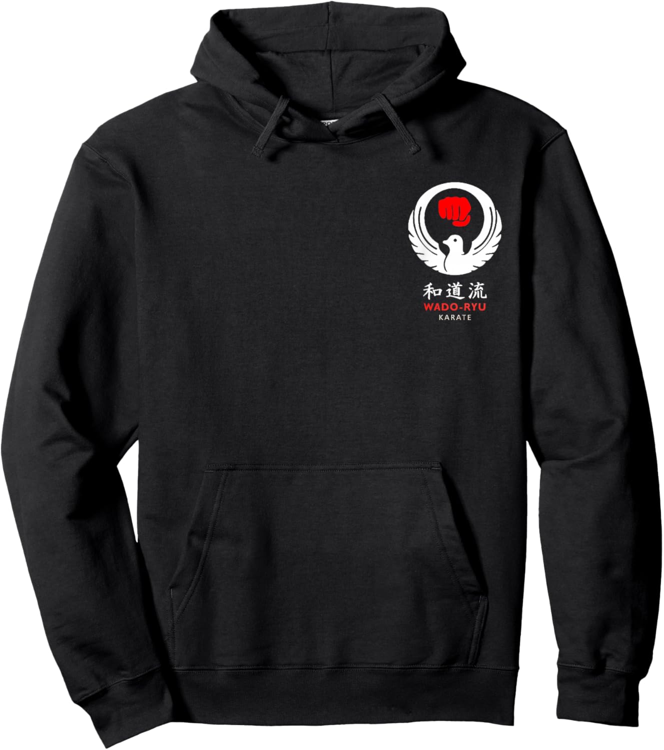 Wado Ryu Karate Hoodie - Hoodie | Black