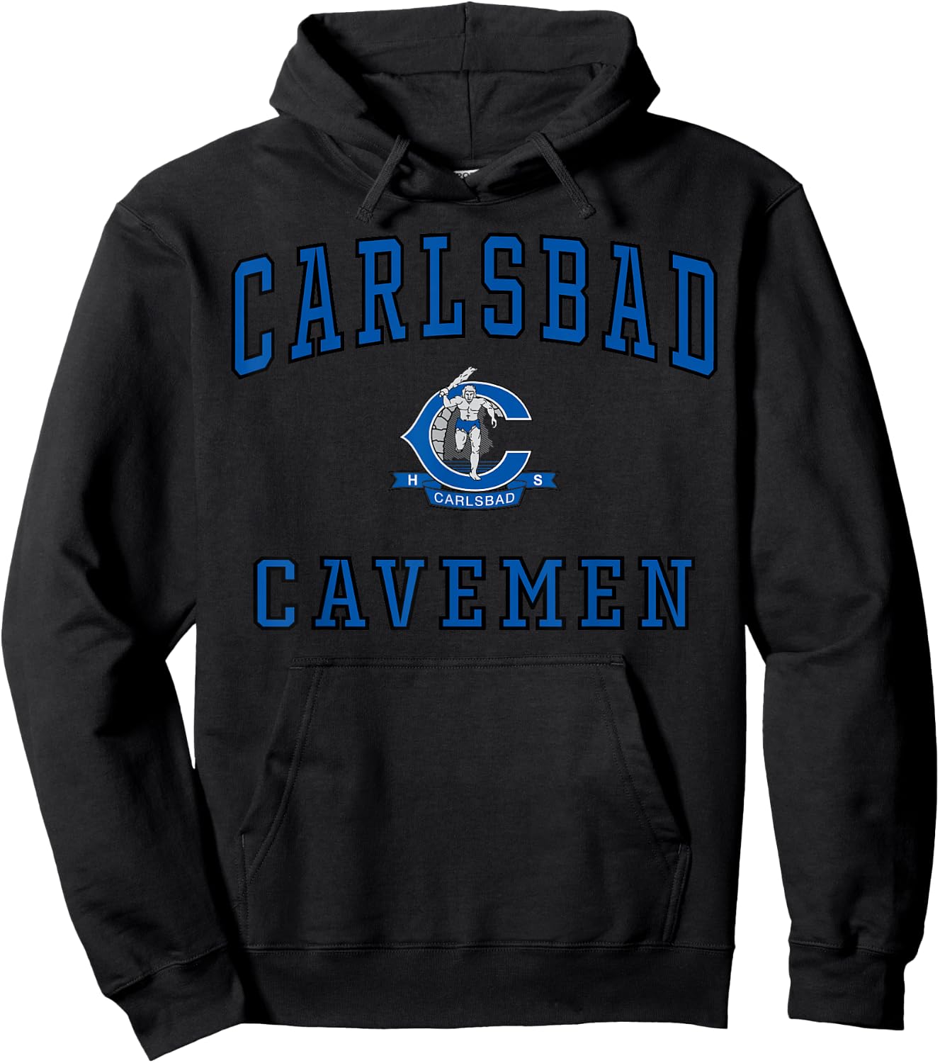 Carlsbad Senior High School Cavemen C1 Hoodie - Hoodie | Black
