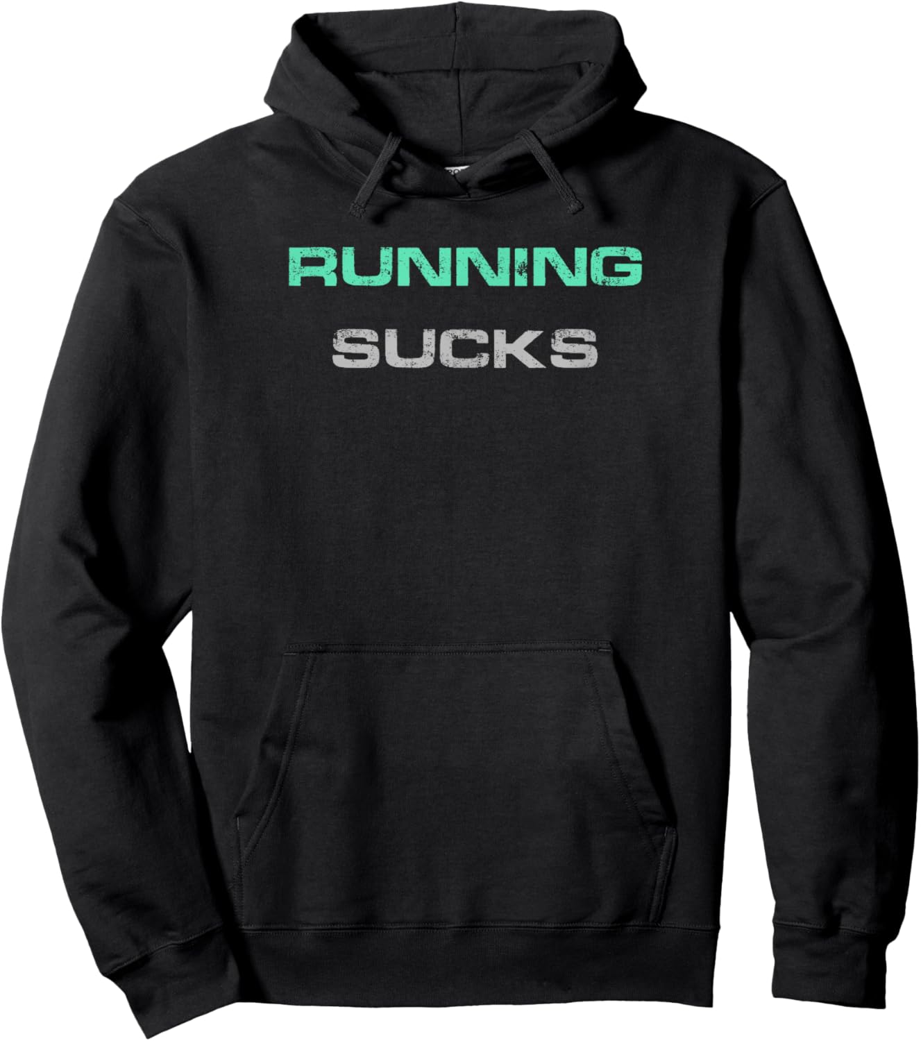 Running Sucks Funny Run Runner Marathon Cross Country Hoodie - Hoodie | Black