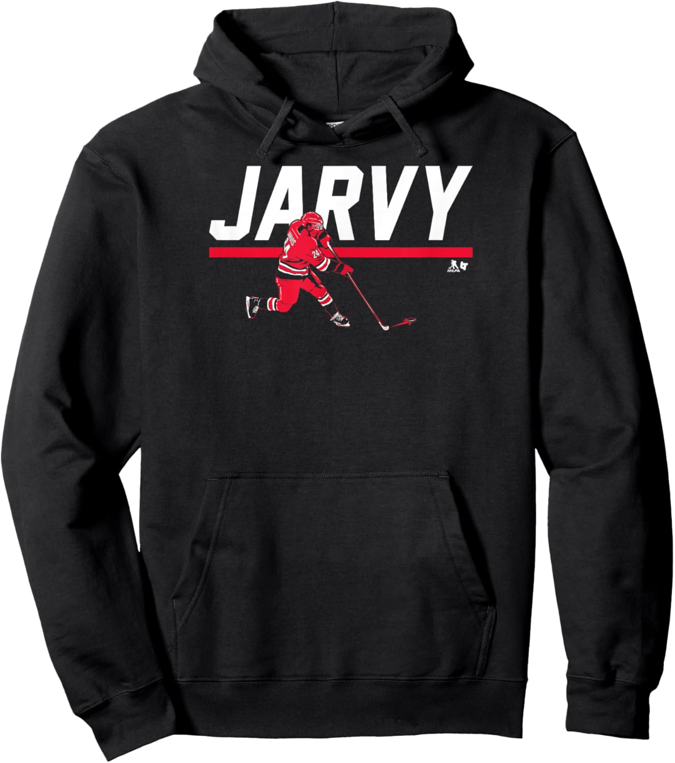 Seth Jarvis - Jarvy - Carolina Hockey Hoodie - Hoodie | Black