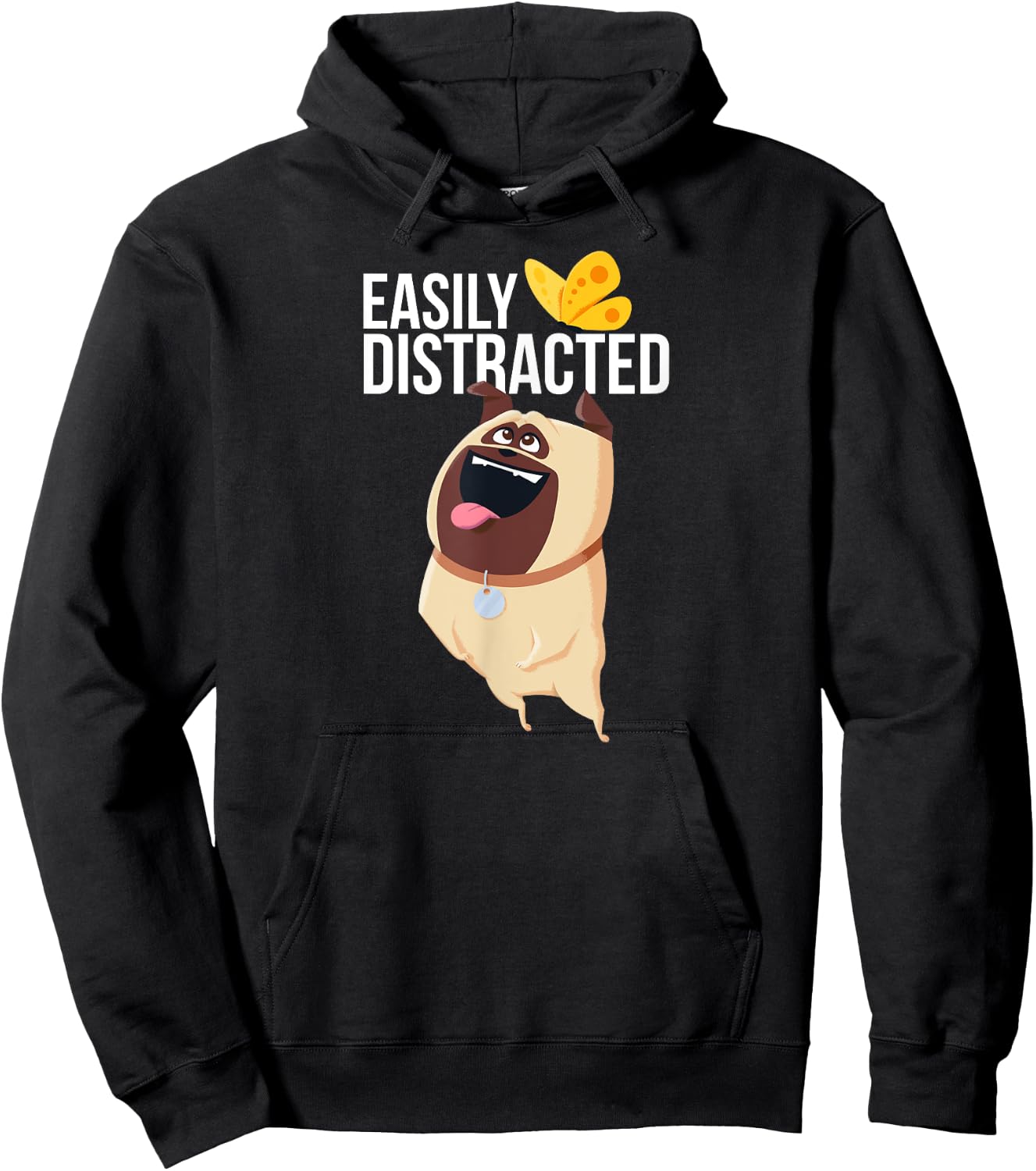 The Secret Life of Pets 2 Mel Easily Distracted Hoodie - Hoodie | Black