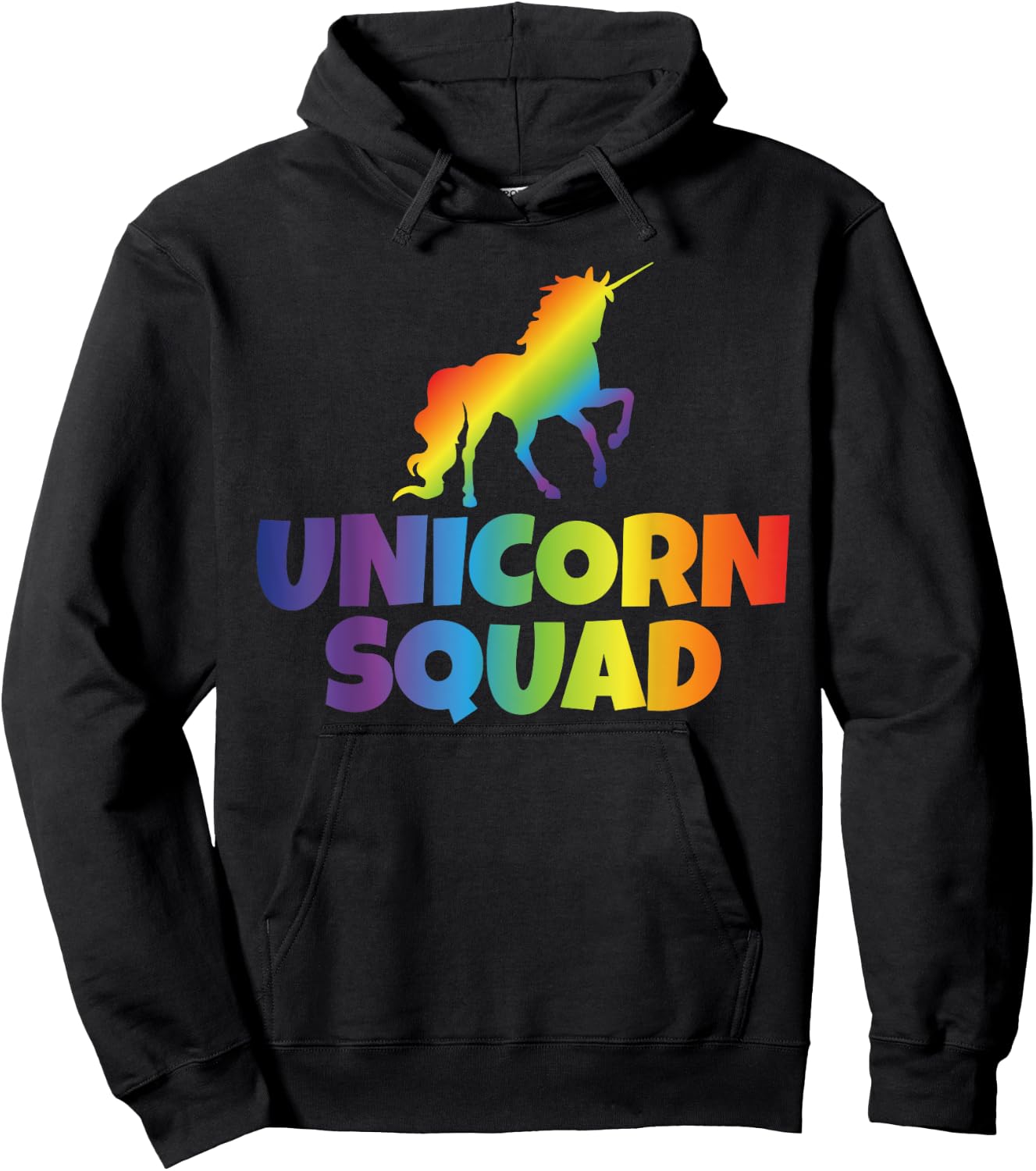 Fantasy Shirt Unicorn Squad Magical Women Kids Men Gift Hoodie - Hoodie | Black