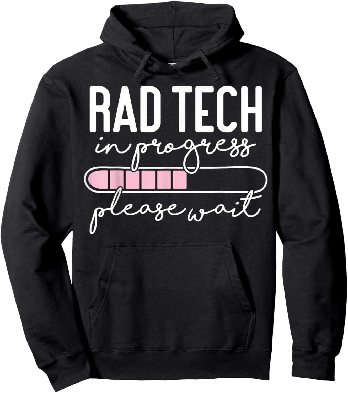 Future Rad Tech in Progress Radiology Student Graduation Hoodie - Hoodie | Black