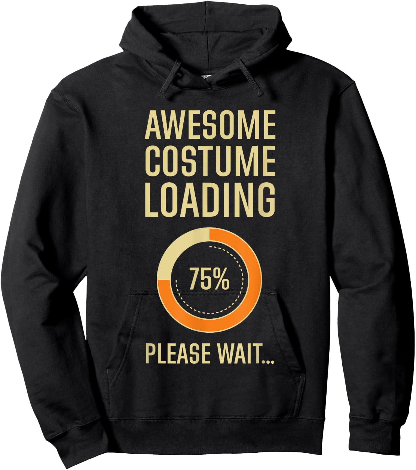 Costume Loading Programmer Gamer Nerd Geek Techie Halloween Hoodie - Hoodie | Black