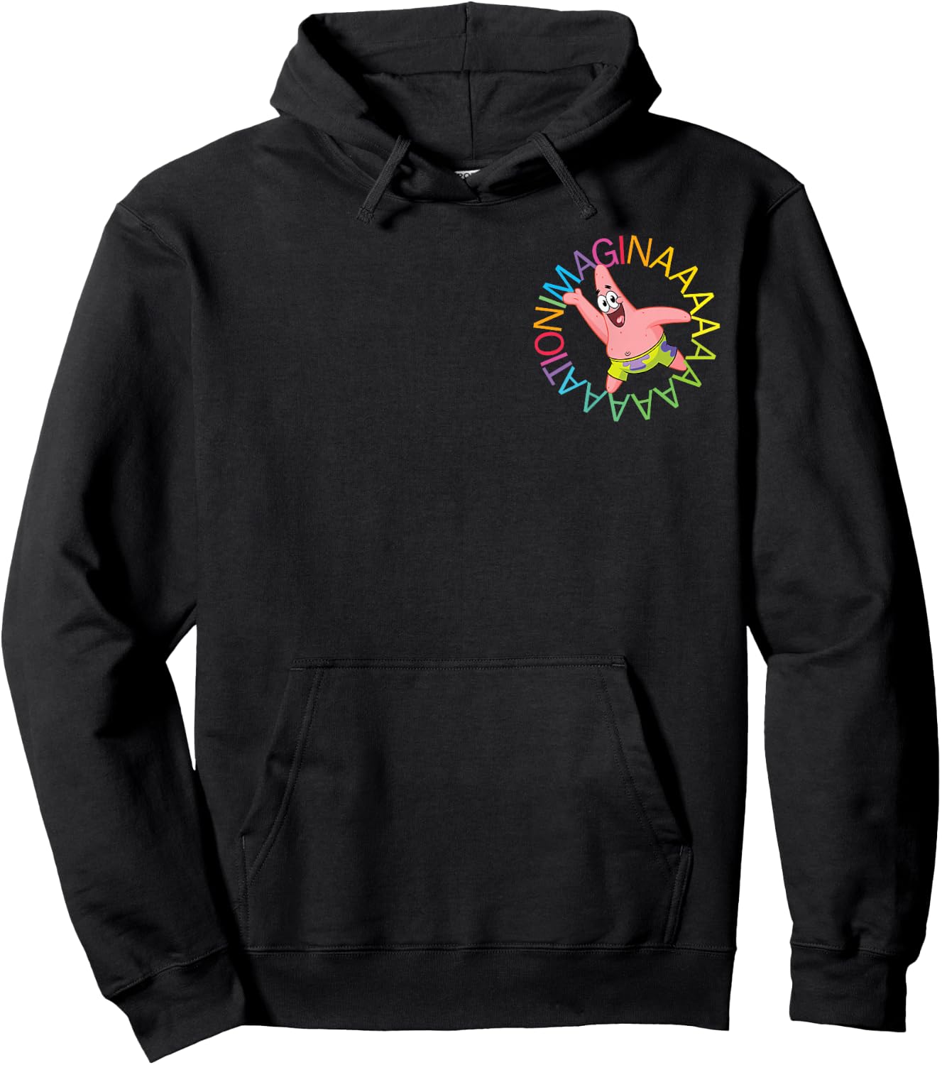 SpongeBob SquarePants - Patrick Imagines Hoodie - Hoodie | Black