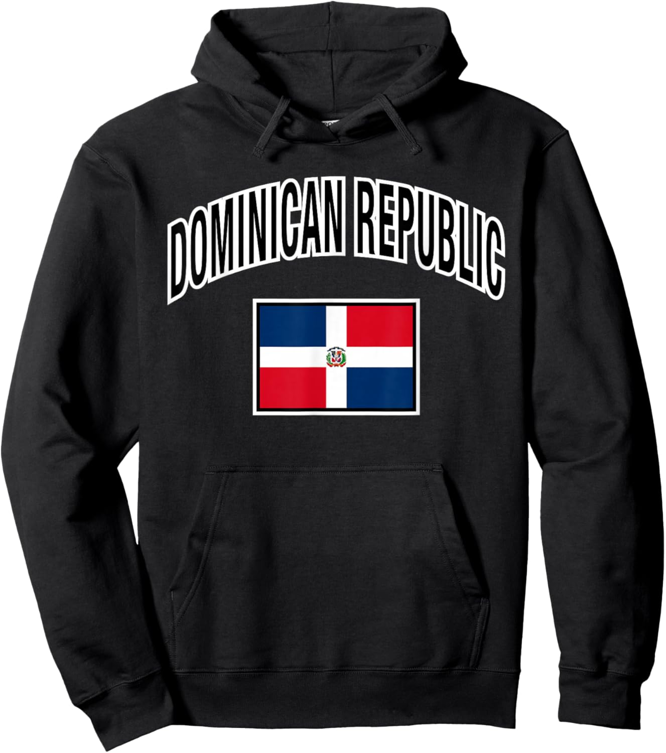 Dominican Republic Flag Proud Dominican Hoodie - Hoodie | Black